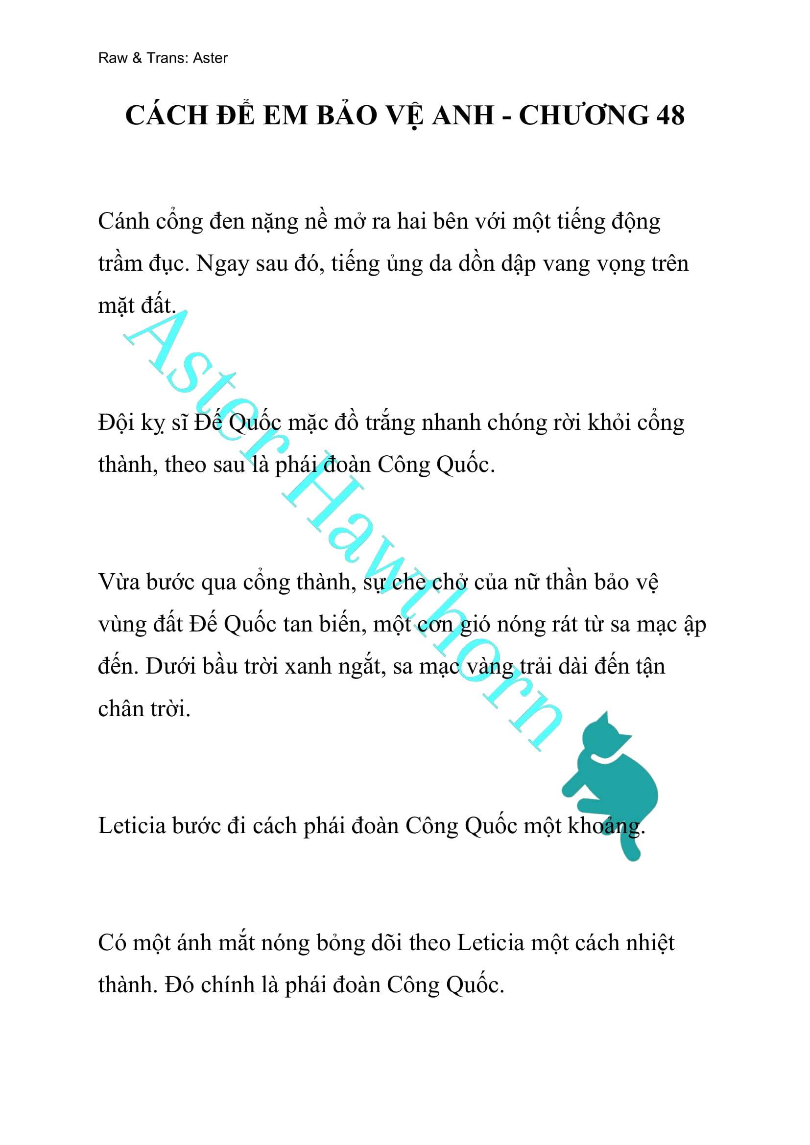 [NOVEL] Cách Để Em Bảo Vệ Anh Chap 48 - Trang 2