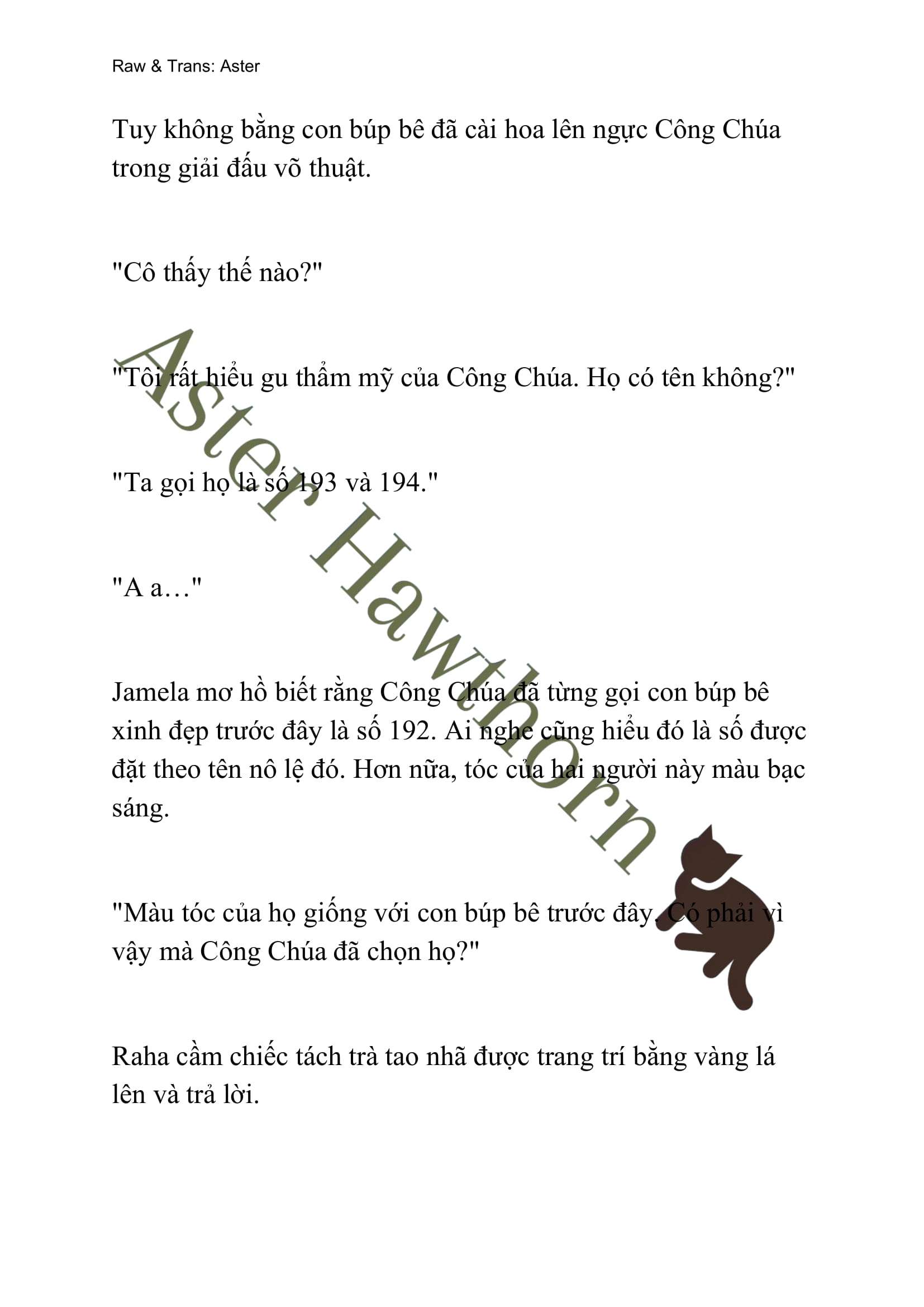 [NOVEL] Búp Bê Trong Phòng Ngủ Của Công Chúa Chap 67 - Trang 2