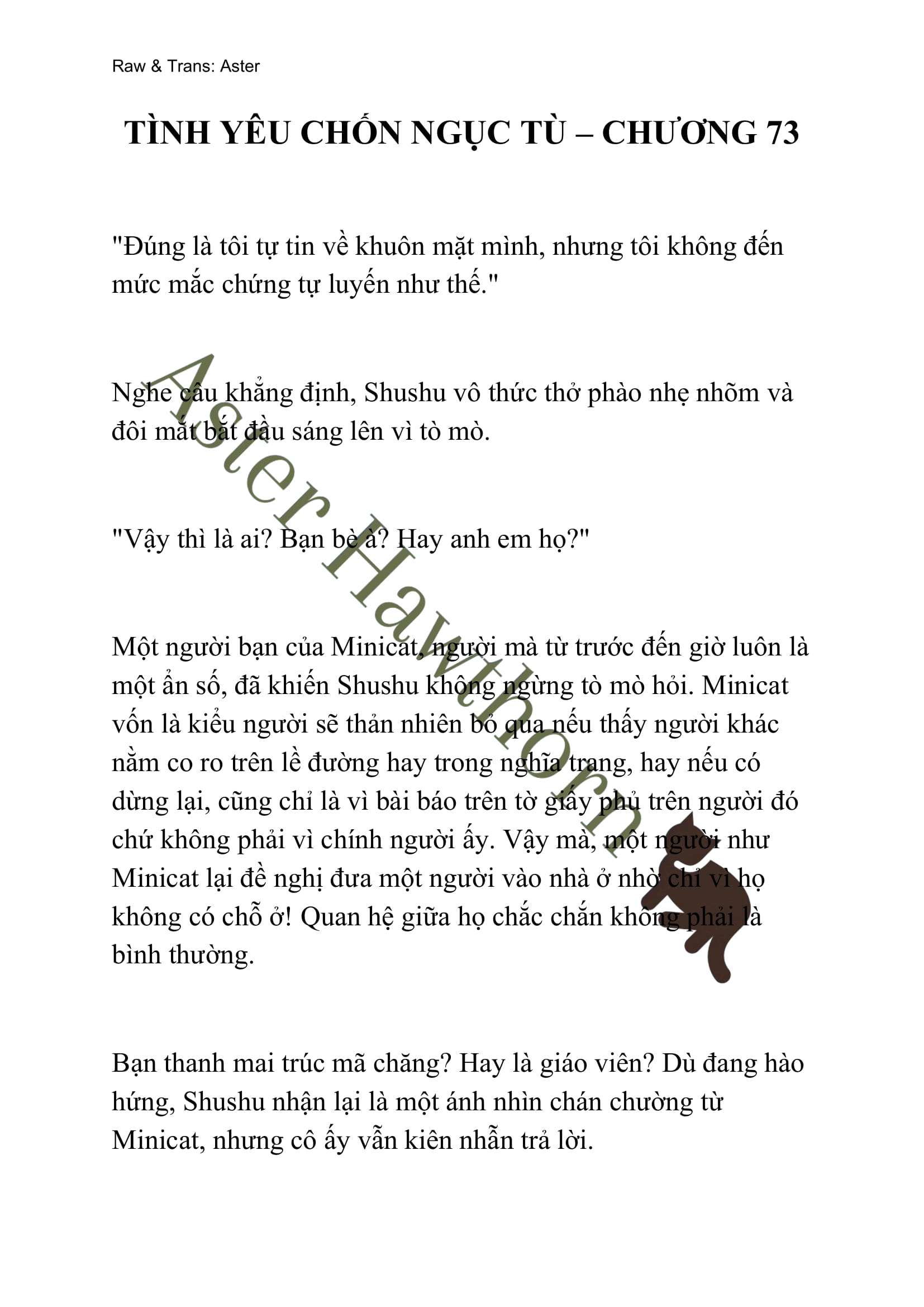 [NOVEL] Tình Yêu Chốn Ngục Tù Chap 73 - Trang 2