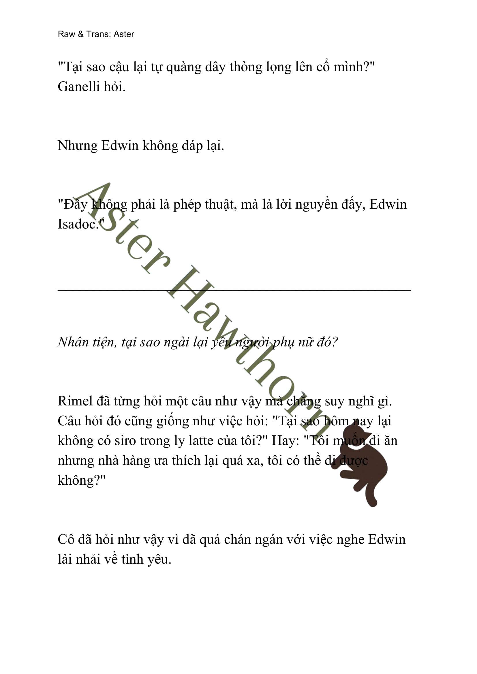 [NOVEL] Tình Yêu Chốn Ngục Tù Chap 28 - Trang 2