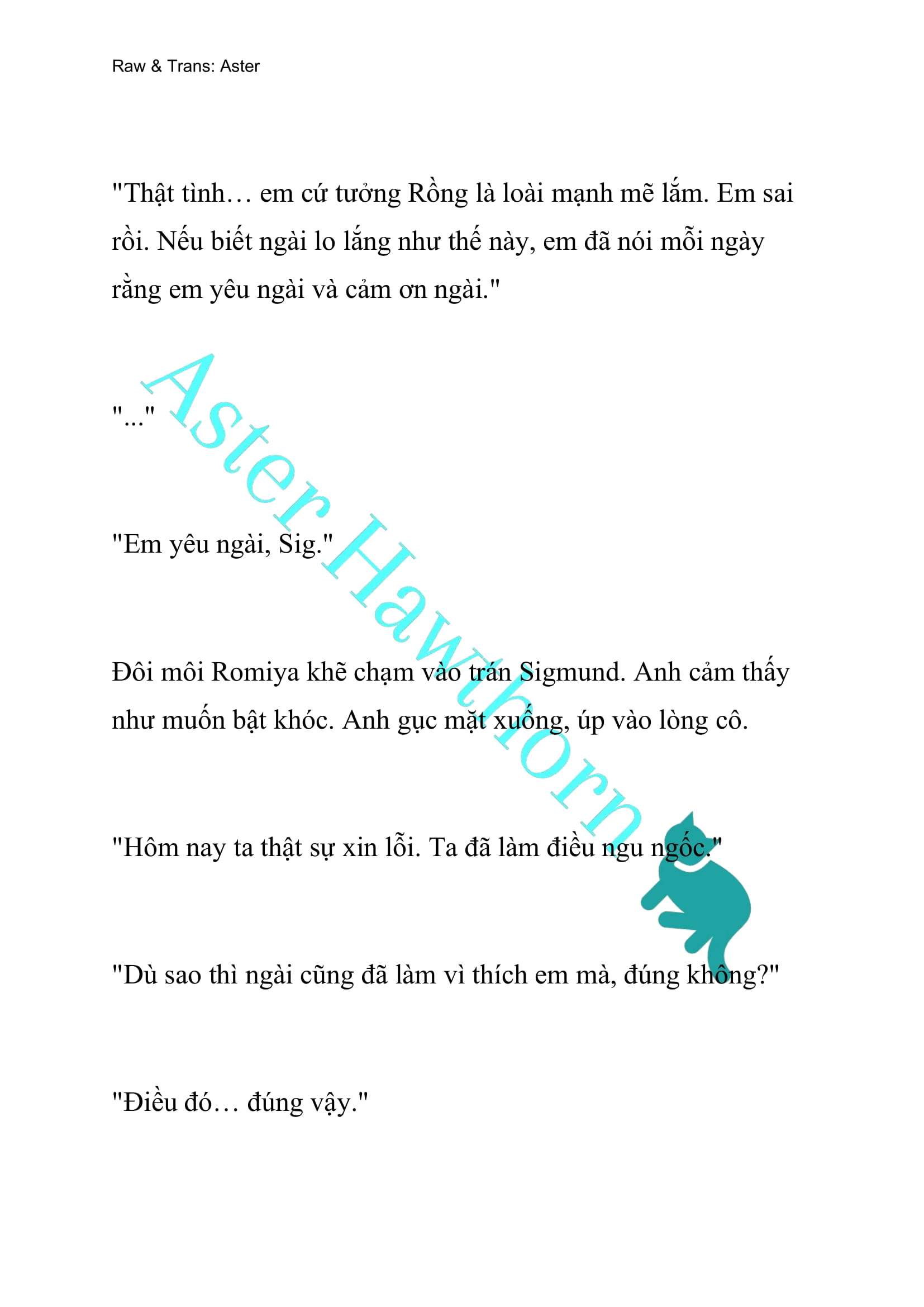 [NOVEL] Ngoại Truyện Cách Để Em Bảo Vệ Anh Chap 107 - Trang 2