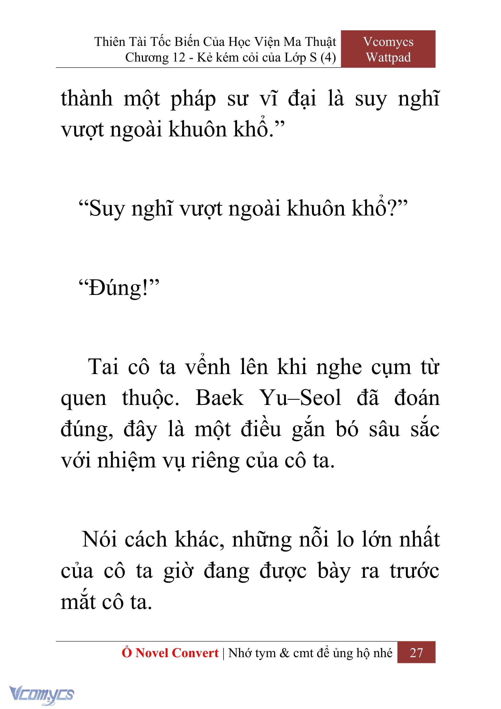[Novel] Thiên Tài Tốc Biến Của Học Viện Ma Thuật Chap 12 - Next 