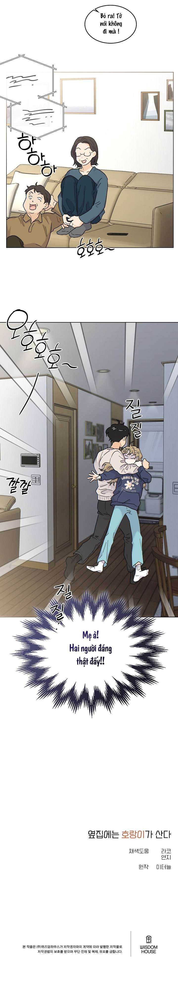 Nhà Bên Cạnh Có Hổ Chap 2 - Trang 2