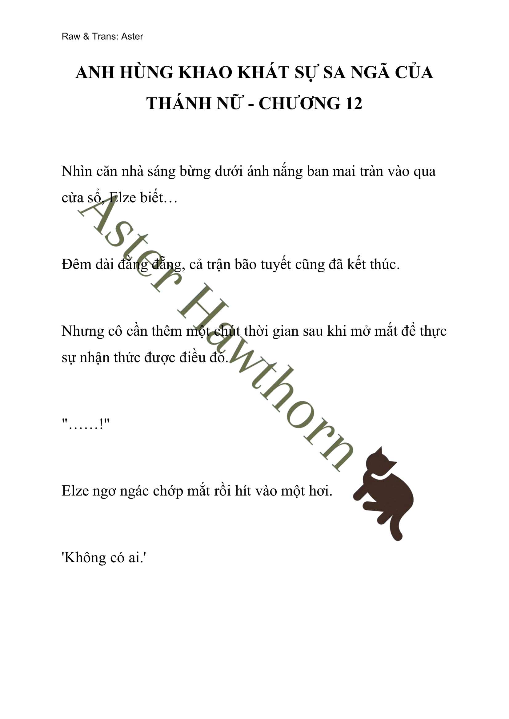 Anh Hùng Khao Khát Sự Sa Ngã Của Thánh Nữ Chap 12 - Trang 2