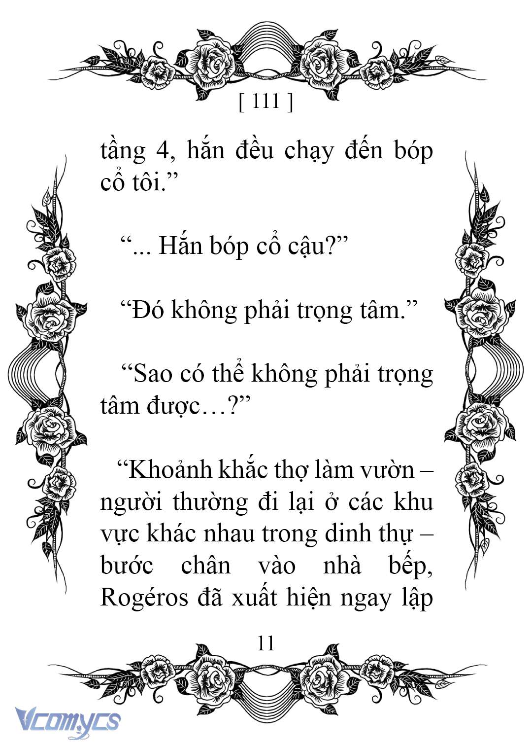 [Novel] Chào Mừng Đến Với Dinh Thự Hoa Hồng Chap 111 - Next Chap 112