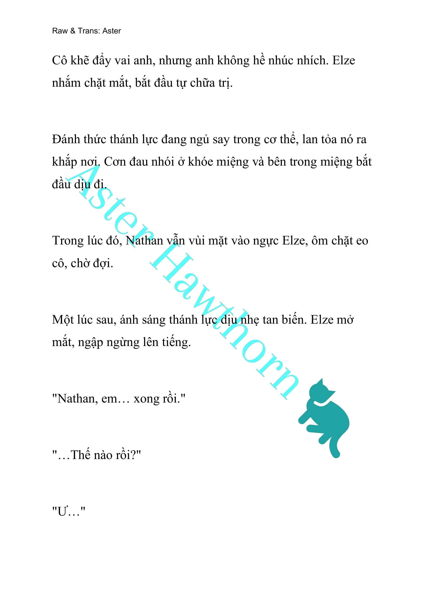 [NOVEL] Anh Hùng Khao Khát Sự Sa Ngã Của Thánh Nữ Chap 46 - Trang 2