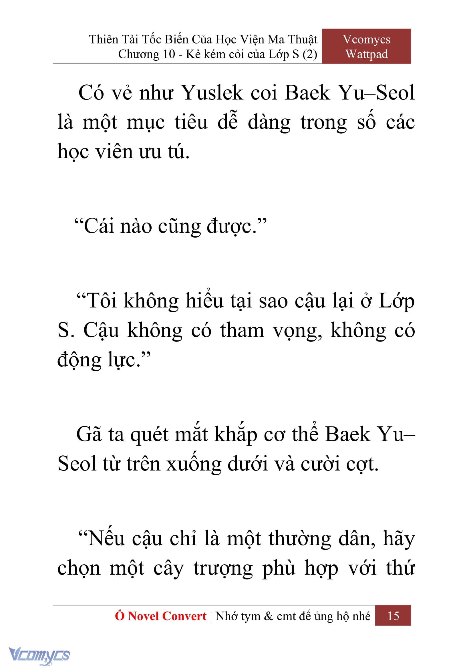 [Novel] Thiên Tài Tốc Biến Của Học Viện Ma Thuật Chap 10 - Next 