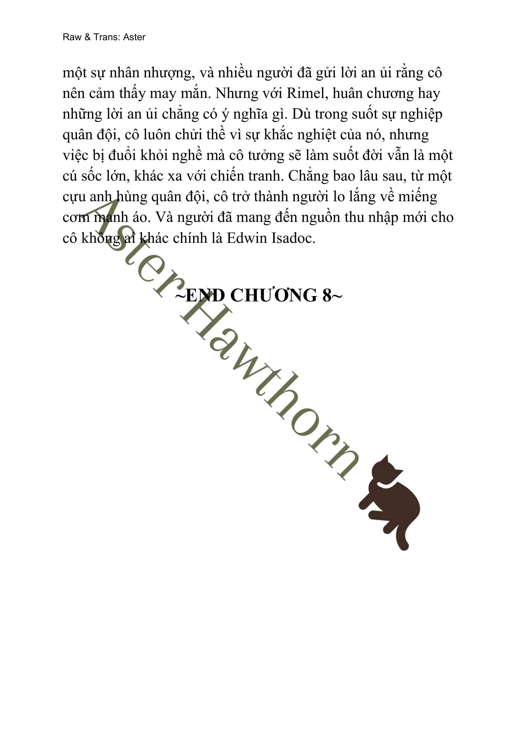 [NOVEL] Tình Yêu Chốn Ngục Tù Chap 8 - Trang 2