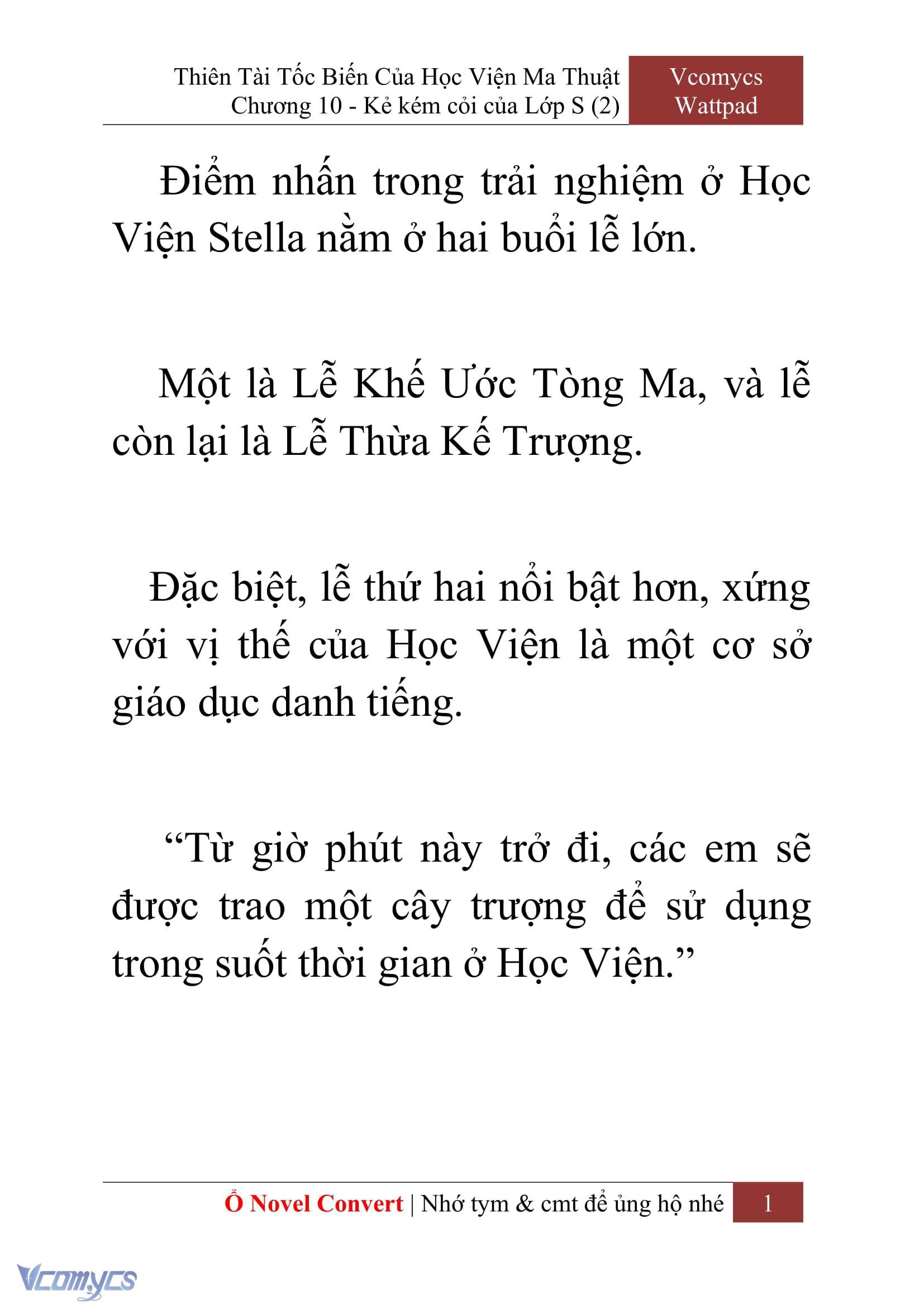 [Novel] Thiên Tài Tốc Biến Của Học Viện Ma Thuật Chap 10 - Next 