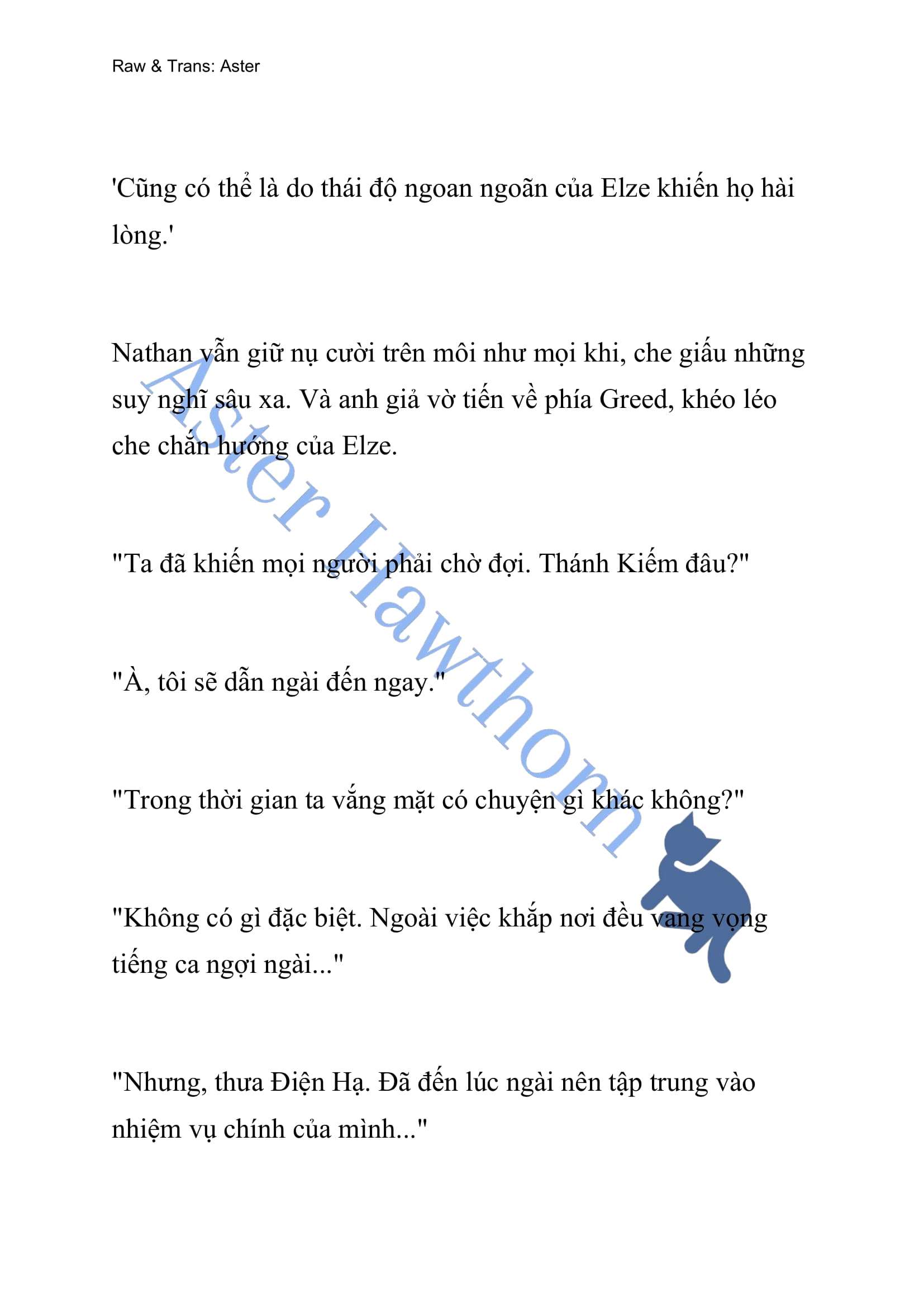 [NOVEL] Anh Hùng Khao Khát Sự Sa Ngã Của Thánh Nữ Chap 25 - Trang 2