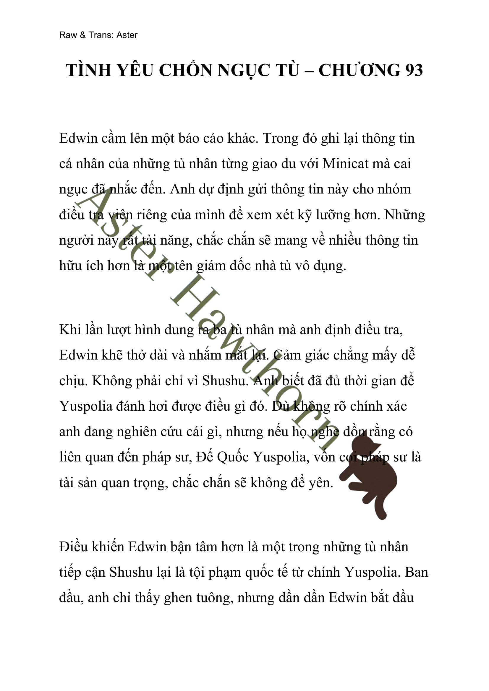 [NOVEL] Tình Yêu Chốn Ngục Tù Chap 93 - Trang 2