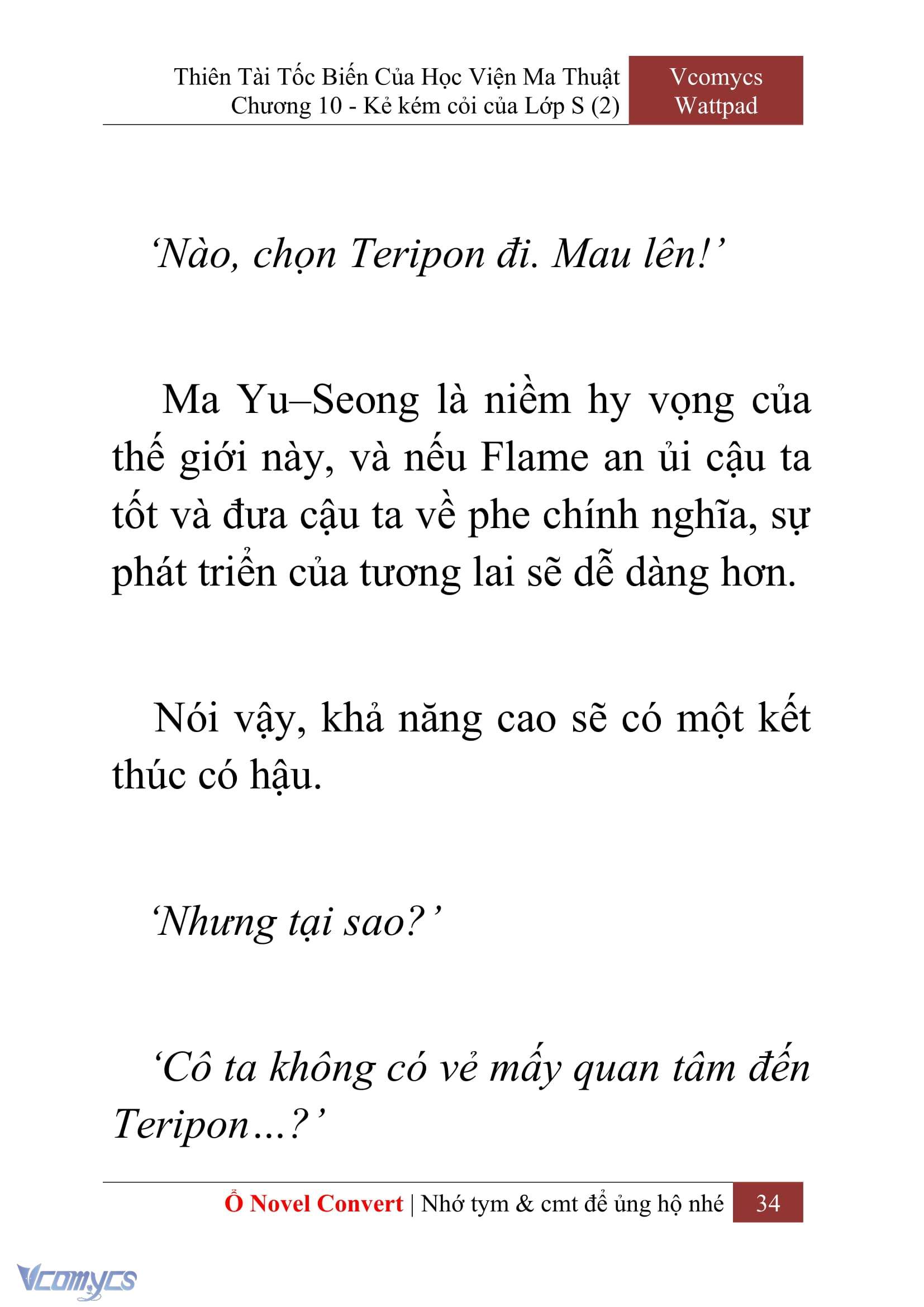 [Novel] Thiên Tài Tốc Biến Của Học Viện Ma Thuật Chap 10 - Next 