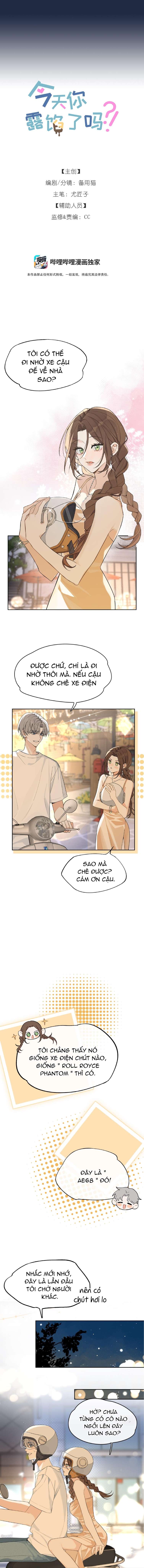 Hôm nay anh đã lộ bí mật chưa? Chap 3 - Trang 2