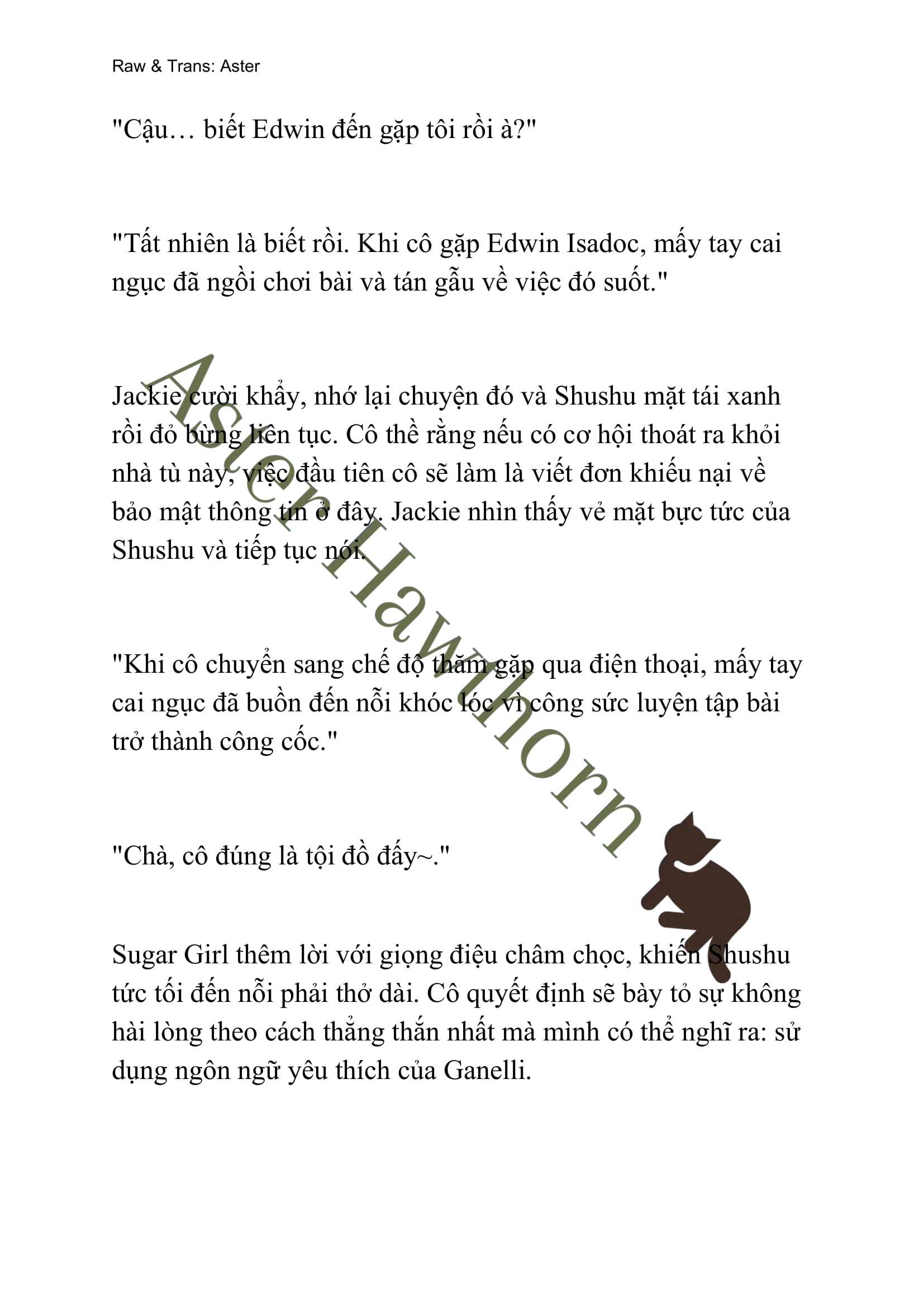 [NOVEL] Tình Yêu Chốn Ngục Tù Chap 36 - Trang 2