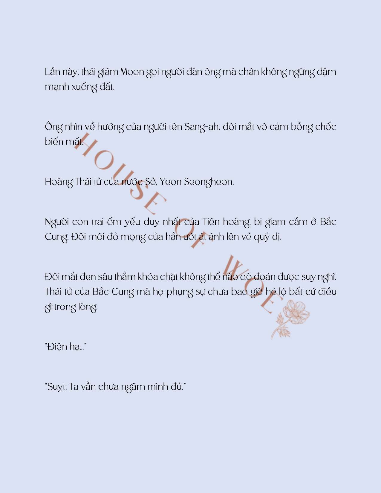 [NOVEL] ĐÊM KHÔNG TRĂNG Chap 4 - Next Chap 5