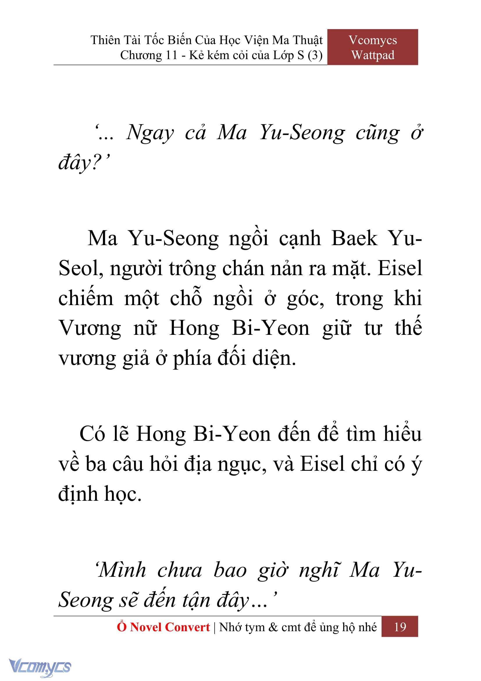 [Novel] Thiên Tài Tốc Biến Của Học Viện Ma Thuật Chap 11 - Next Chap 12