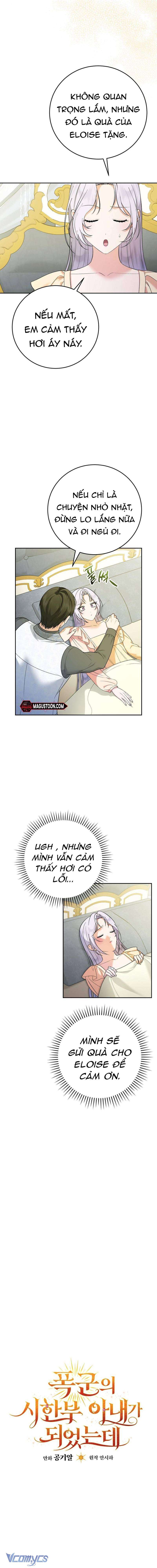 Tôi Trở Thành Người Vợ Đoản Mệnh Của Tên Bạo Chúa Chap 25 - Next Chap 26