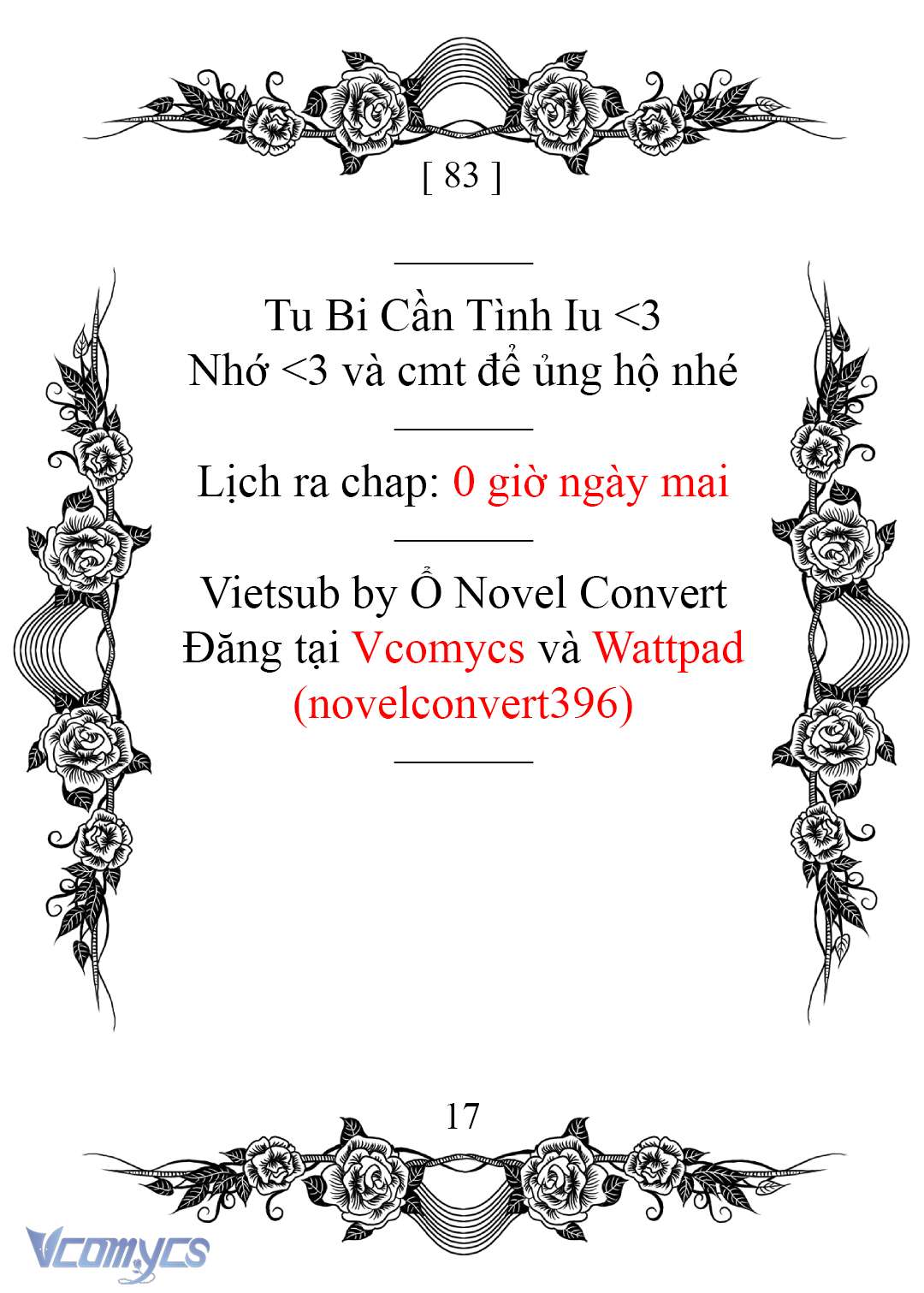 [Novel] Chào Mừng Đến Với Dinh Thự Hoa Hồng Chap 83 - Trang 2