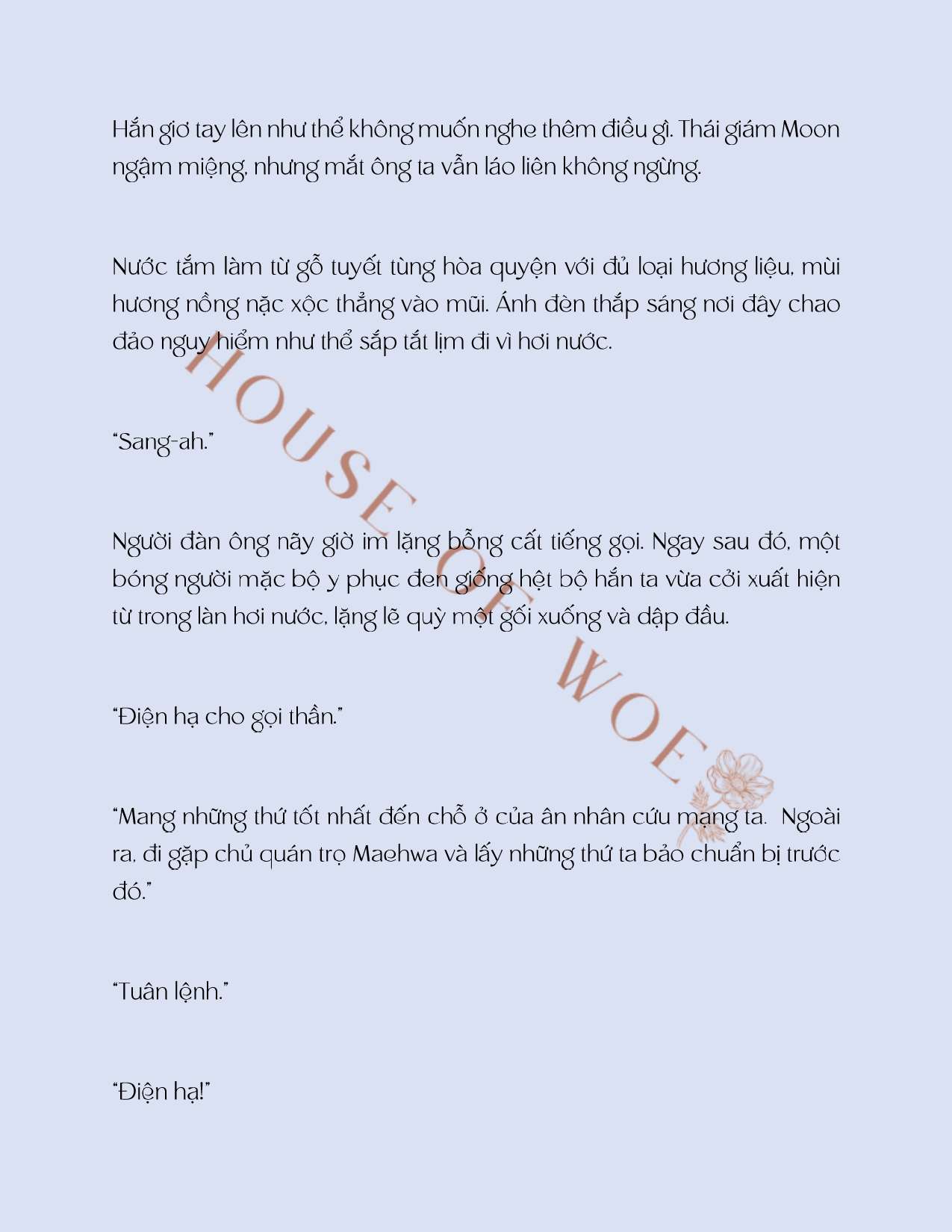 [NOVEL] ĐÊM KHÔNG TRĂNG Chap 4 - Next Chap 5
