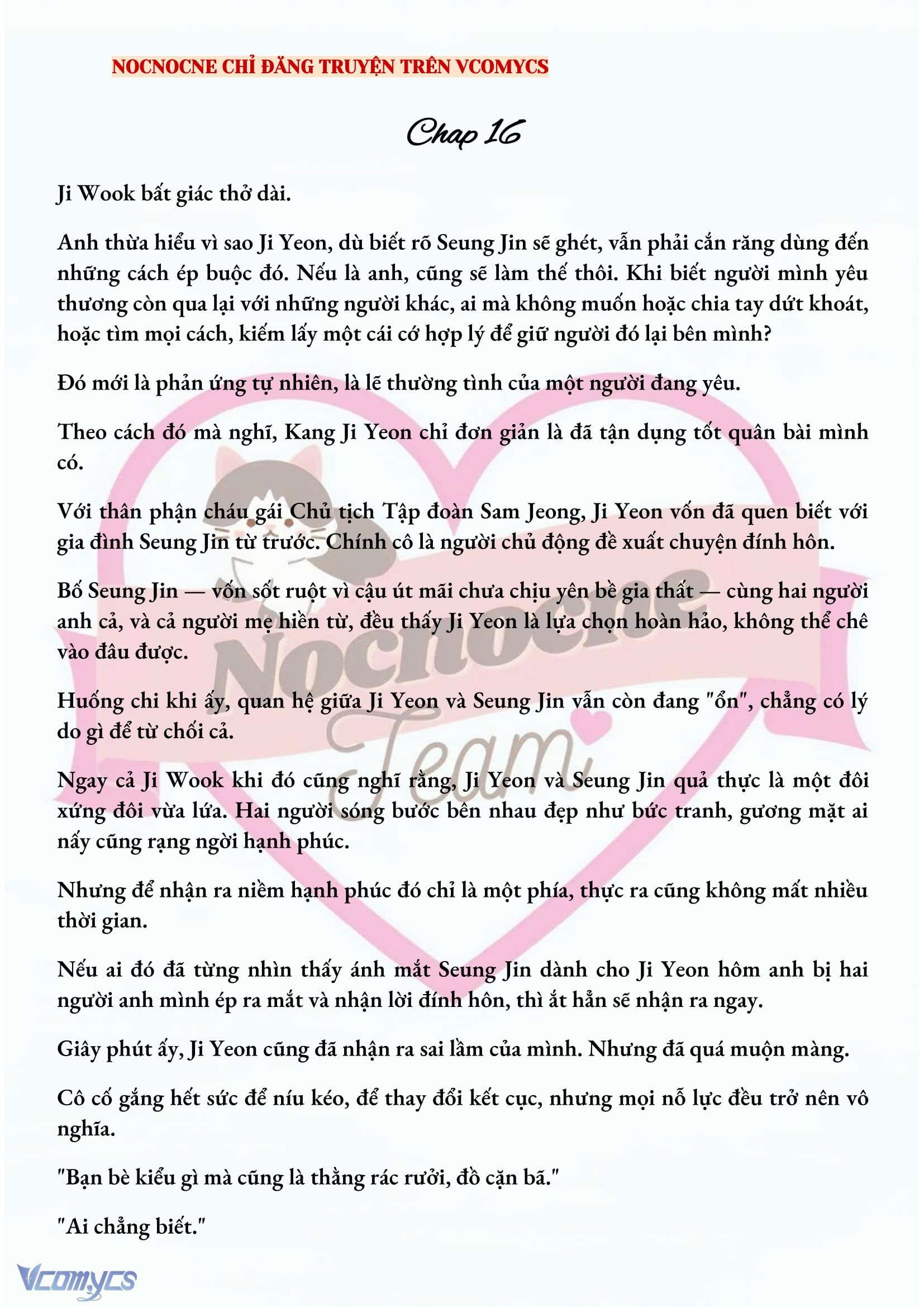 [NOVEL] CHÚNG TA KẾT THÚC VÀO MÙA THU Chap 16 - Trang 2