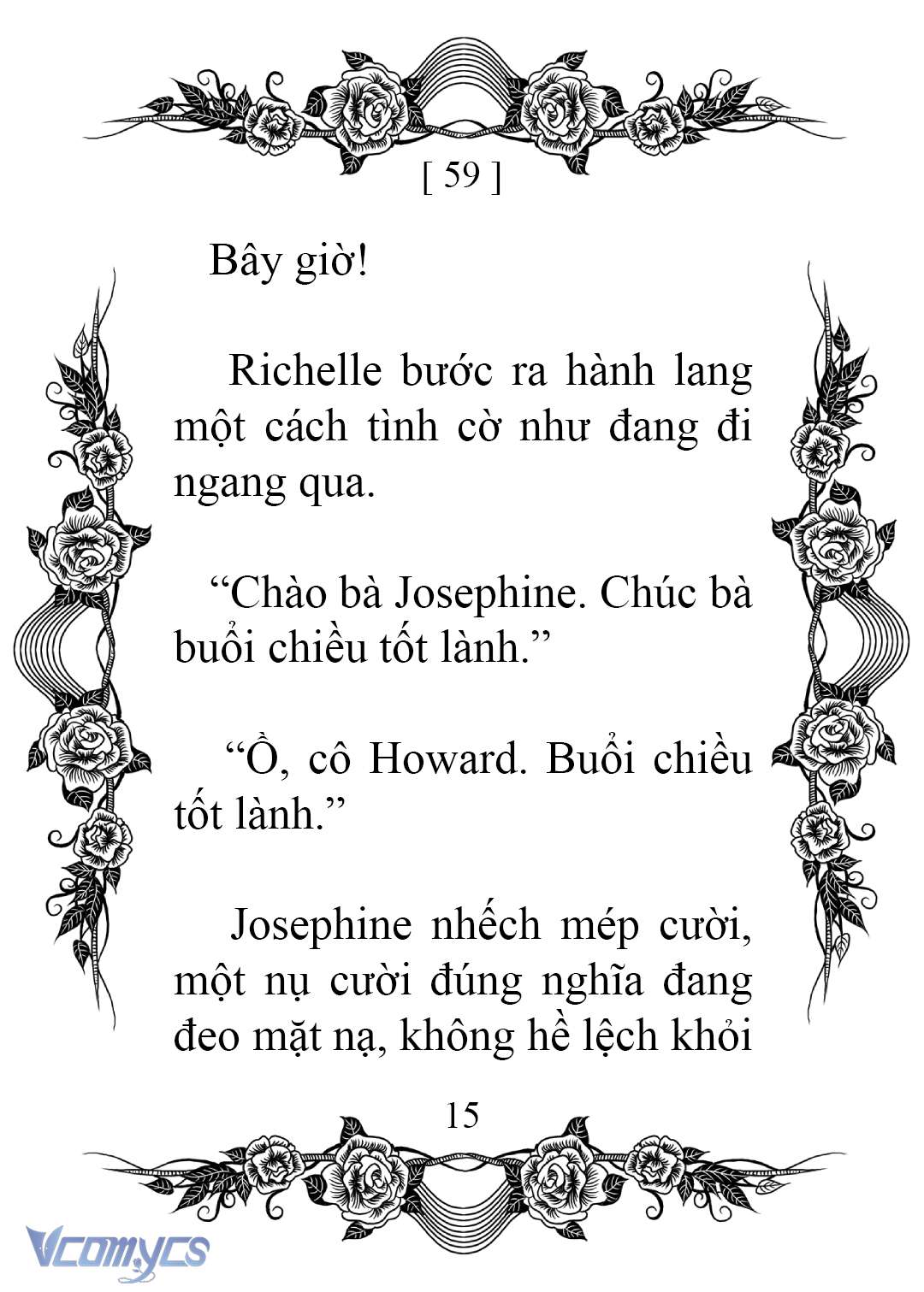 [Novel] Chào Mừng Đến Với Dinh Thự Hoa Hồng Chap 59 - Trang 2