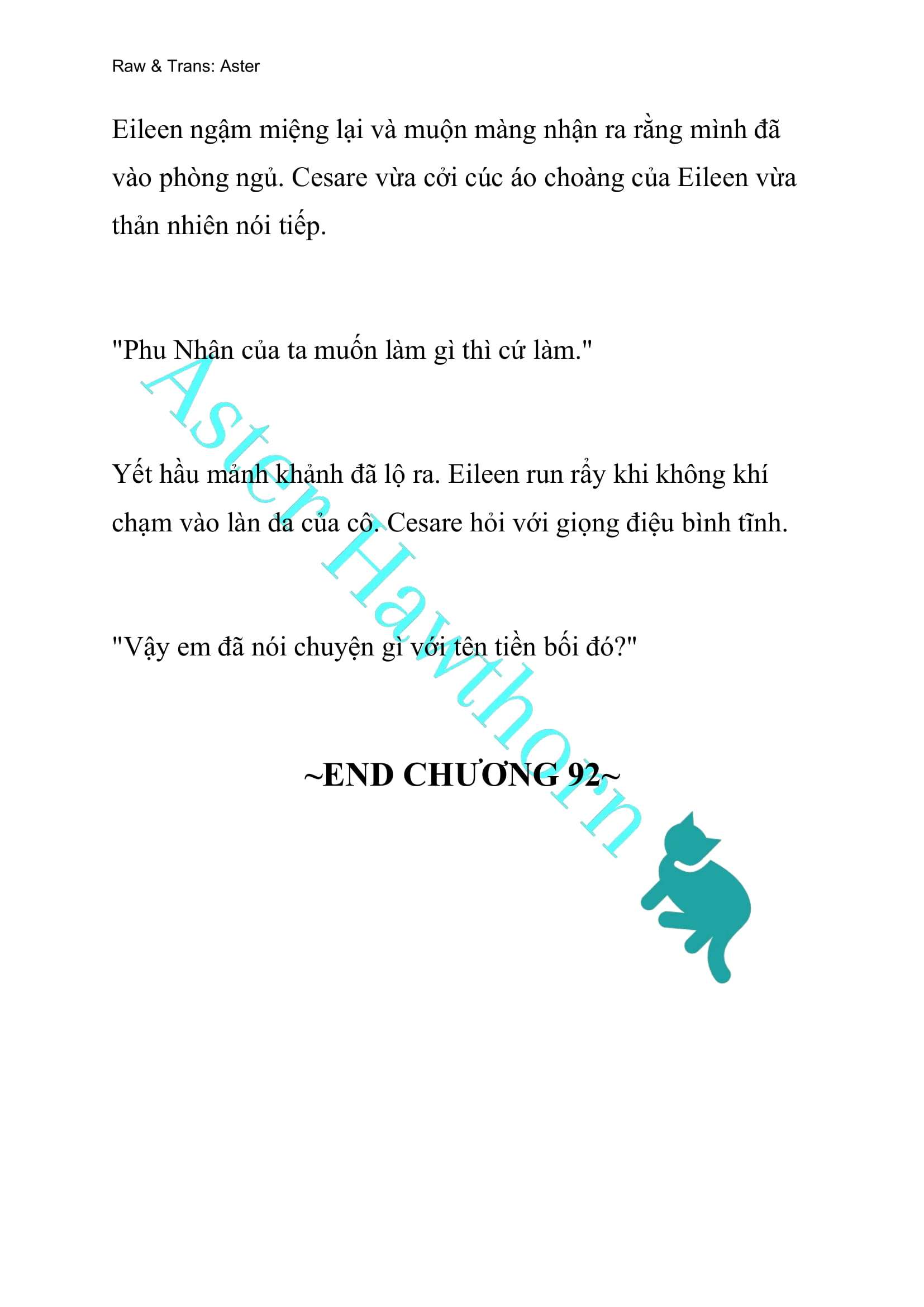 [NOVEL] Người Chồng Độc Ác Chap 92 - Trang 2
