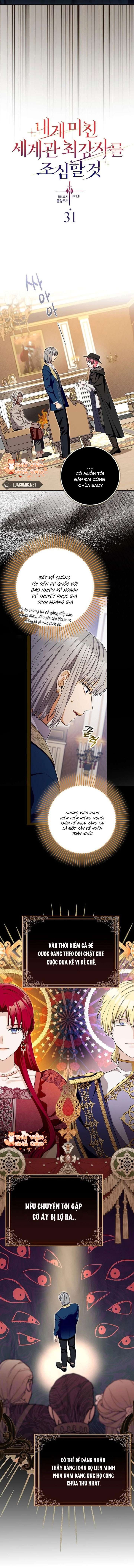 Hãy Cẩn Thận Với Người Đàn Ông Mạnh Nhất Đang Mê Muội Tôi Chap 31 - Trang 2