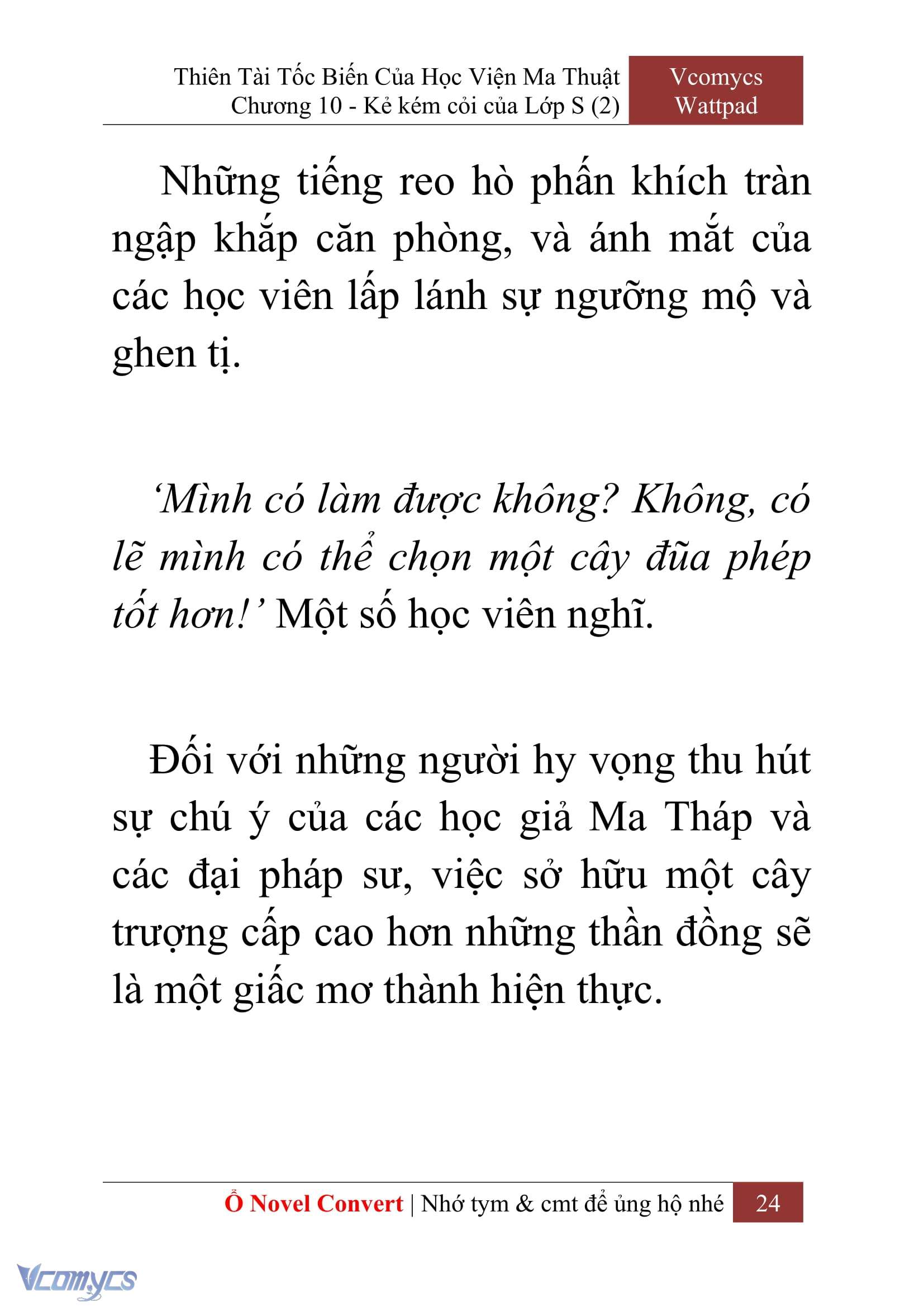 [Novel] Thiên Tài Tốc Biến Của Học Viện Ma Thuật Chap 10 - Next 
