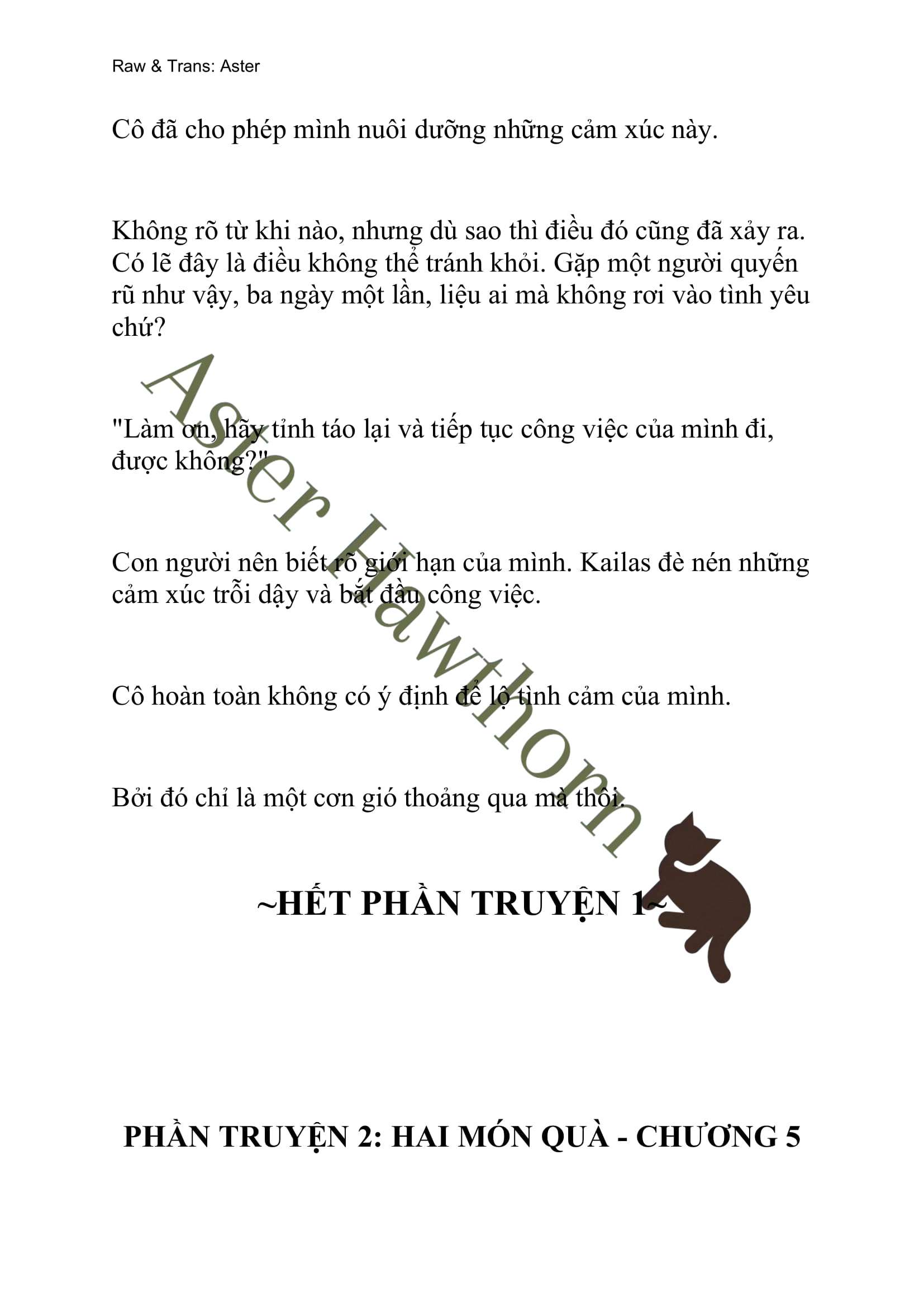 [NOVEL] Ngoại Truyện Cách Để Em Bảo Vệ Anh Chap 5 - Trang 2