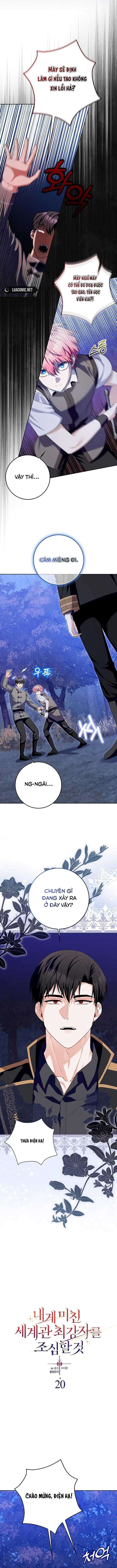 Hãy Cẩn Thận Với Người Đàn Ông Mạnh Nhất Đang Mê Muội Tôi Chap 20 - Trang 2