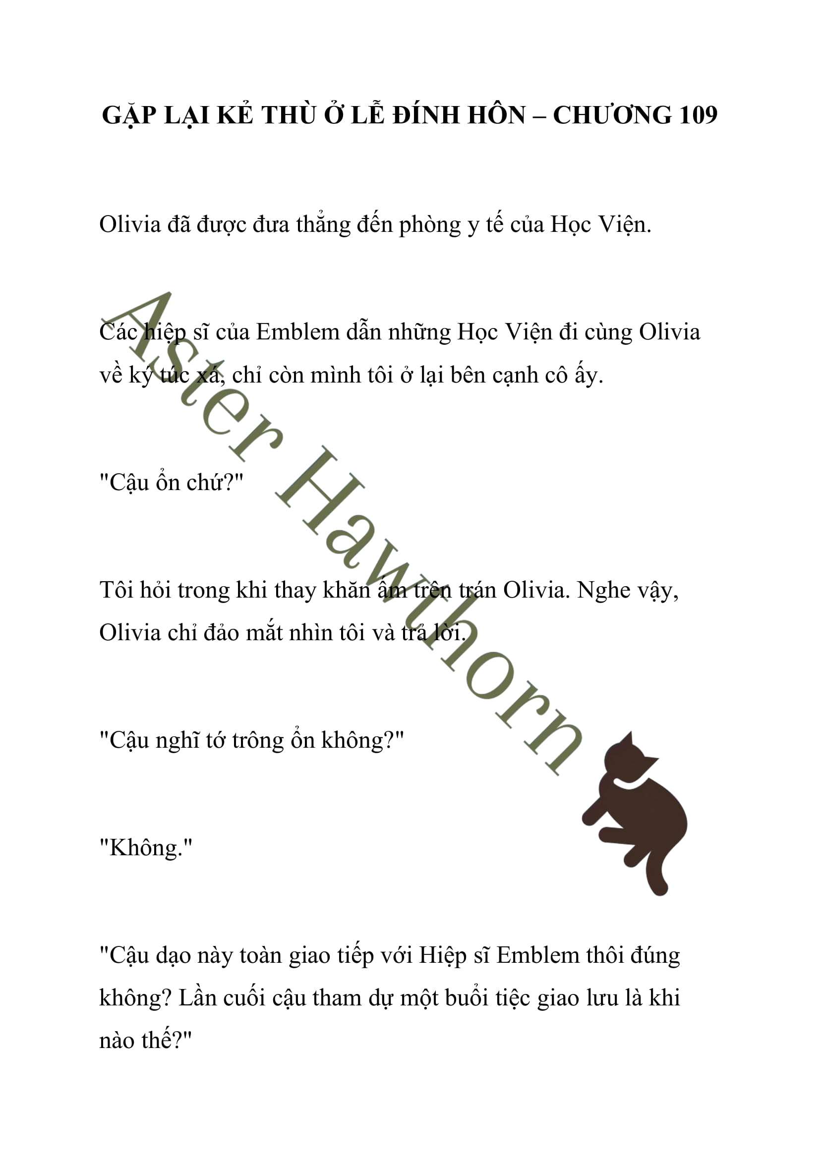 [NOVEL] Gặp Lại Kẻ Thù Ở Lễ Đính Hôn Chap 109 - Trang 2
