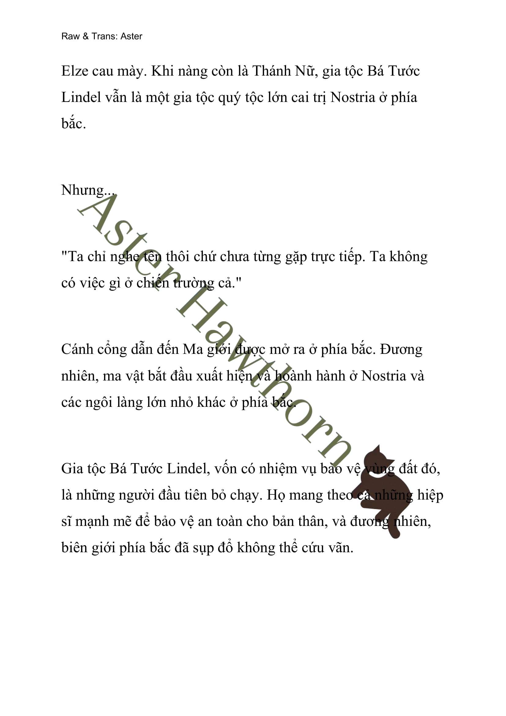 [NOVEL] Anh Hùng Khao Khát Sự Sa Ngã Của Thánh Nữ Chap 22 - Trang 2