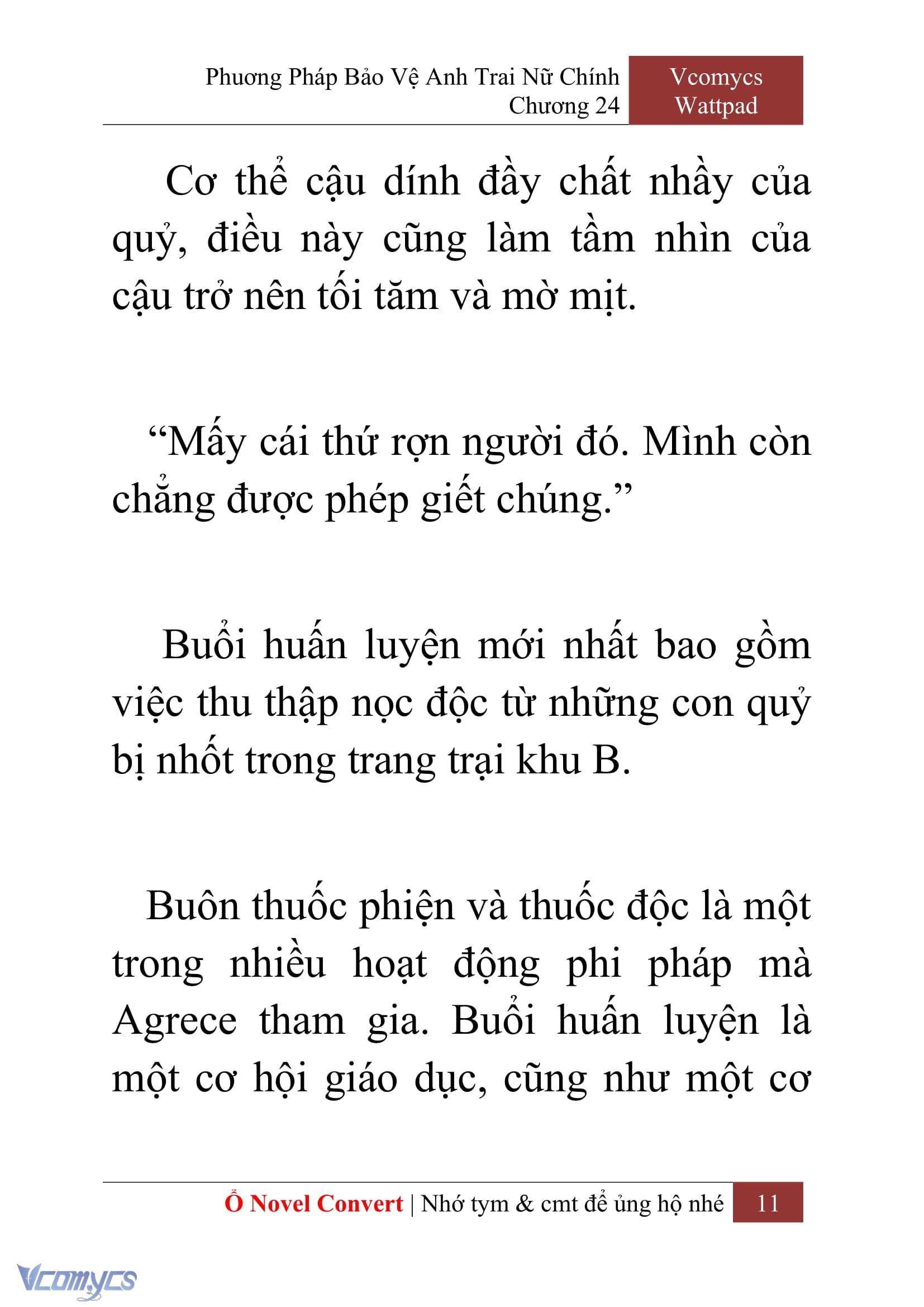 [Novel] Phương Pháp Bảo Vệ Anh Trai Nữ Chính Chap 24 - Next 
