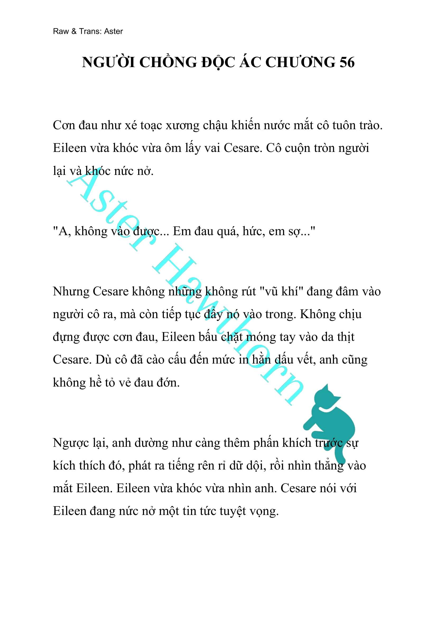 [NOVEL] Người Chồng Độc Ác Chap 56 - Trang 2