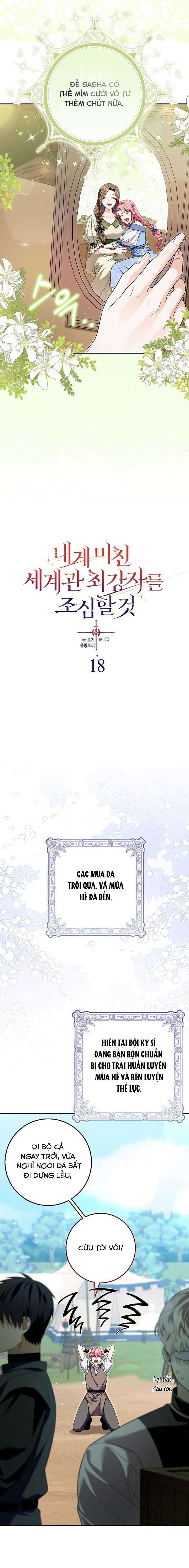 Hãy Cẩn Thận Với Người Đàn Ông Mạnh Nhất Đang Mê Muội Tôi Chap 18 - Trang 2