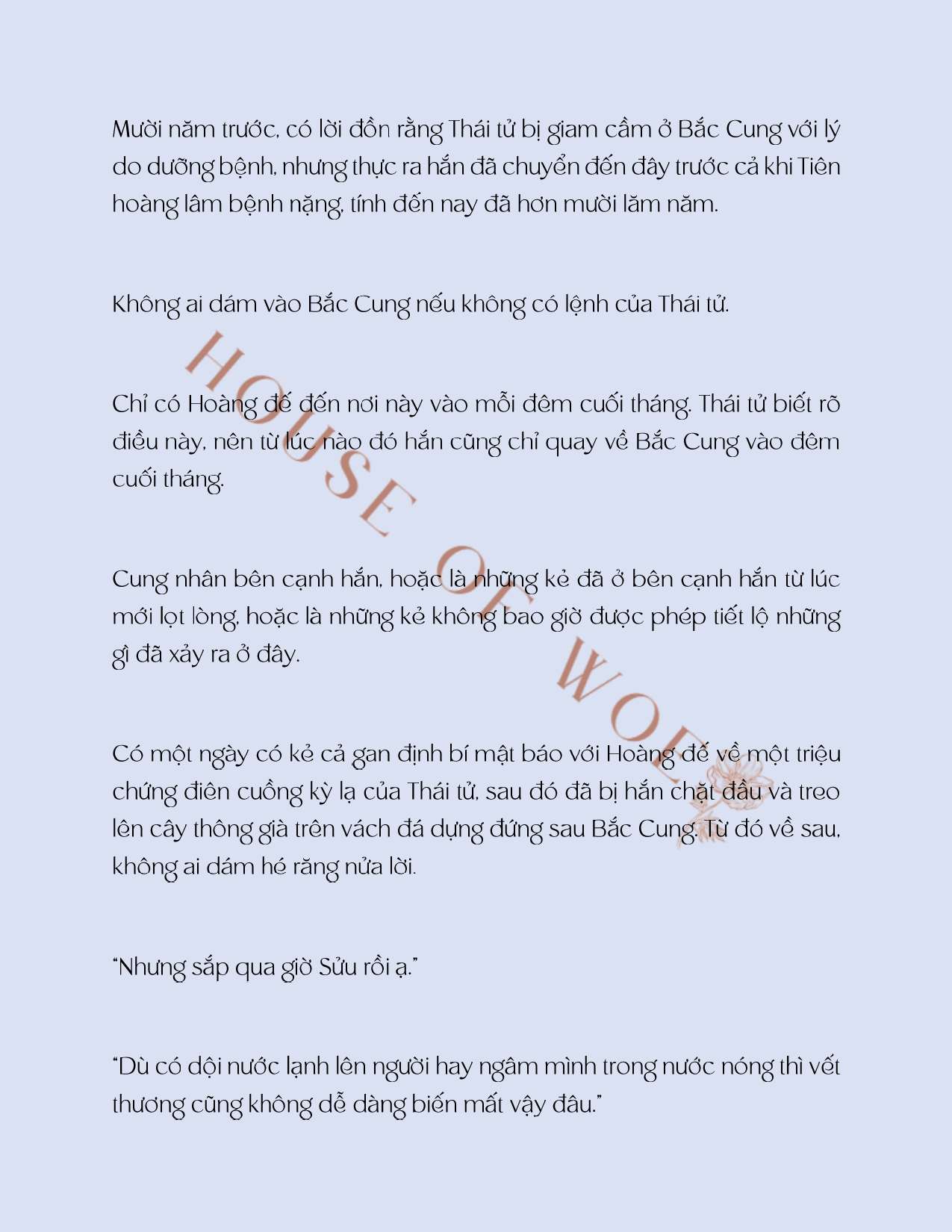 [NOVEL] ĐÊM KHÔNG TRĂNG Chap 4 - Next Chap 5
