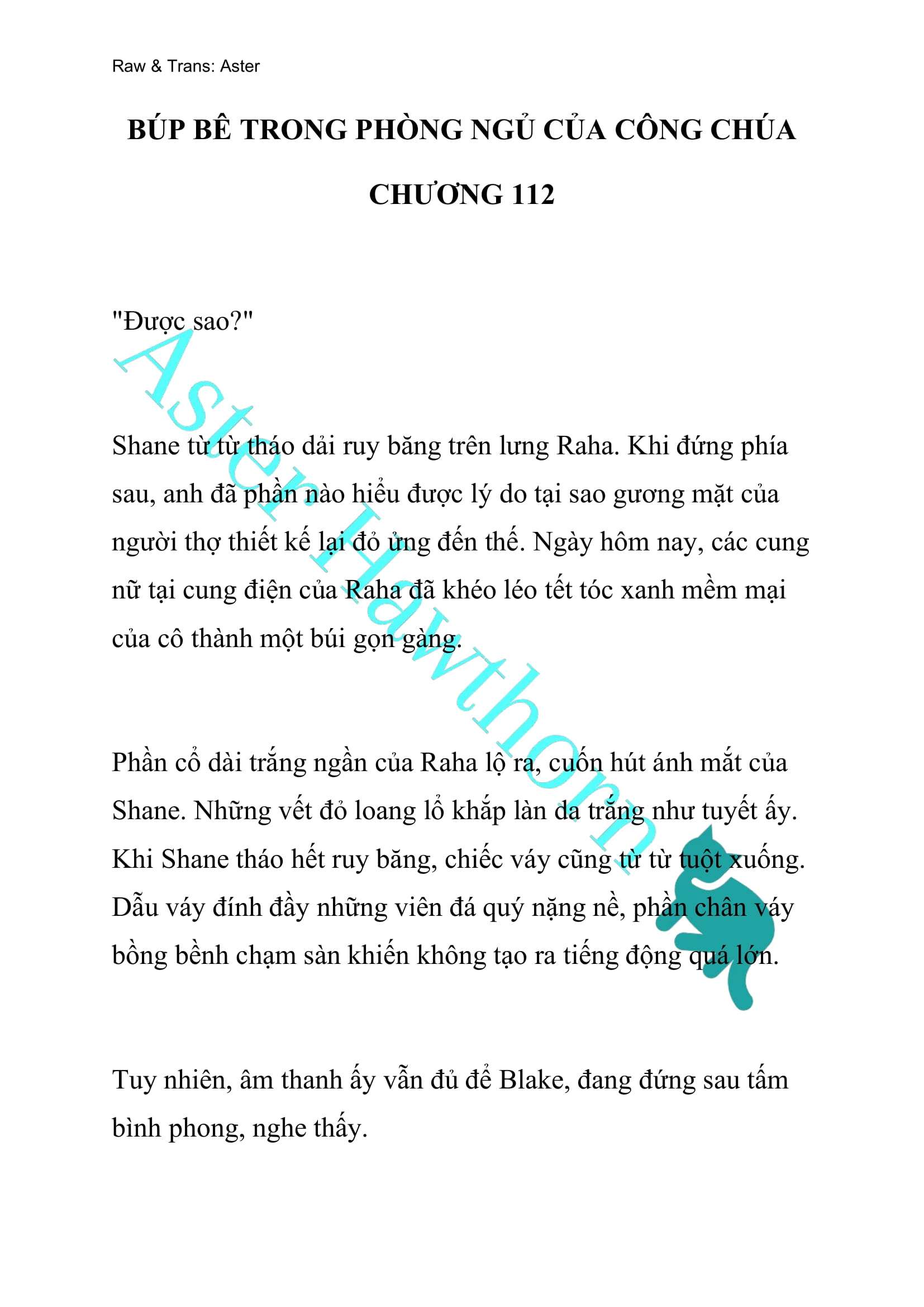 [NOVEL] Búp Bê Trong Phòng Ngủ Của Công Chúa Chap 112 - Trang 2