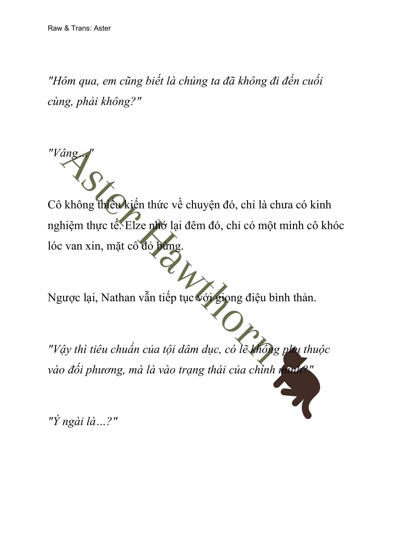 [NOVEL] Anh Hùng Khao Khát Sự Sa Ngã Của Thánh Nữ Chap 17 - Trang 2
