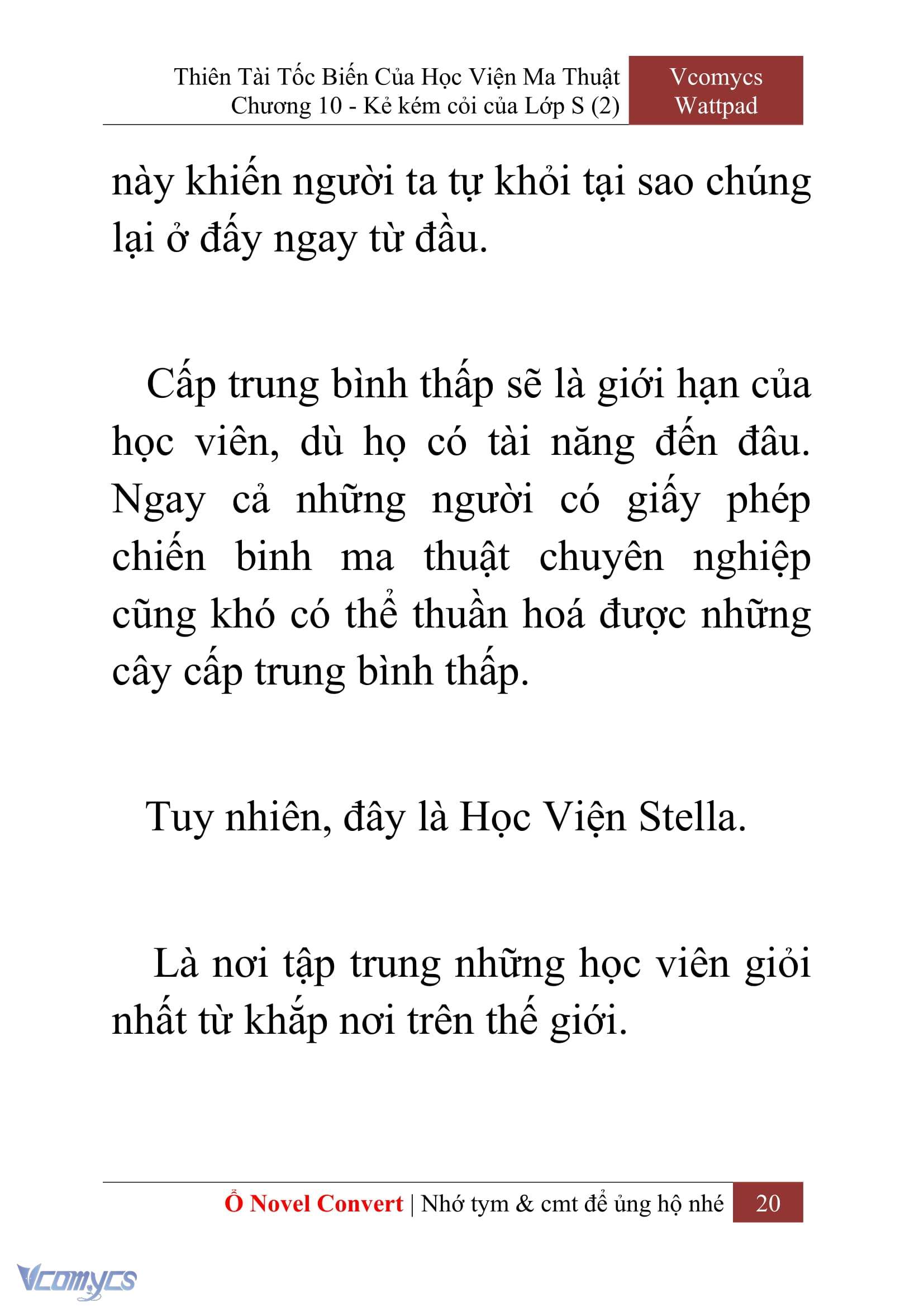 [Novel] Thiên Tài Tốc Biến Của Học Viện Ma Thuật Chap 10 - Next 