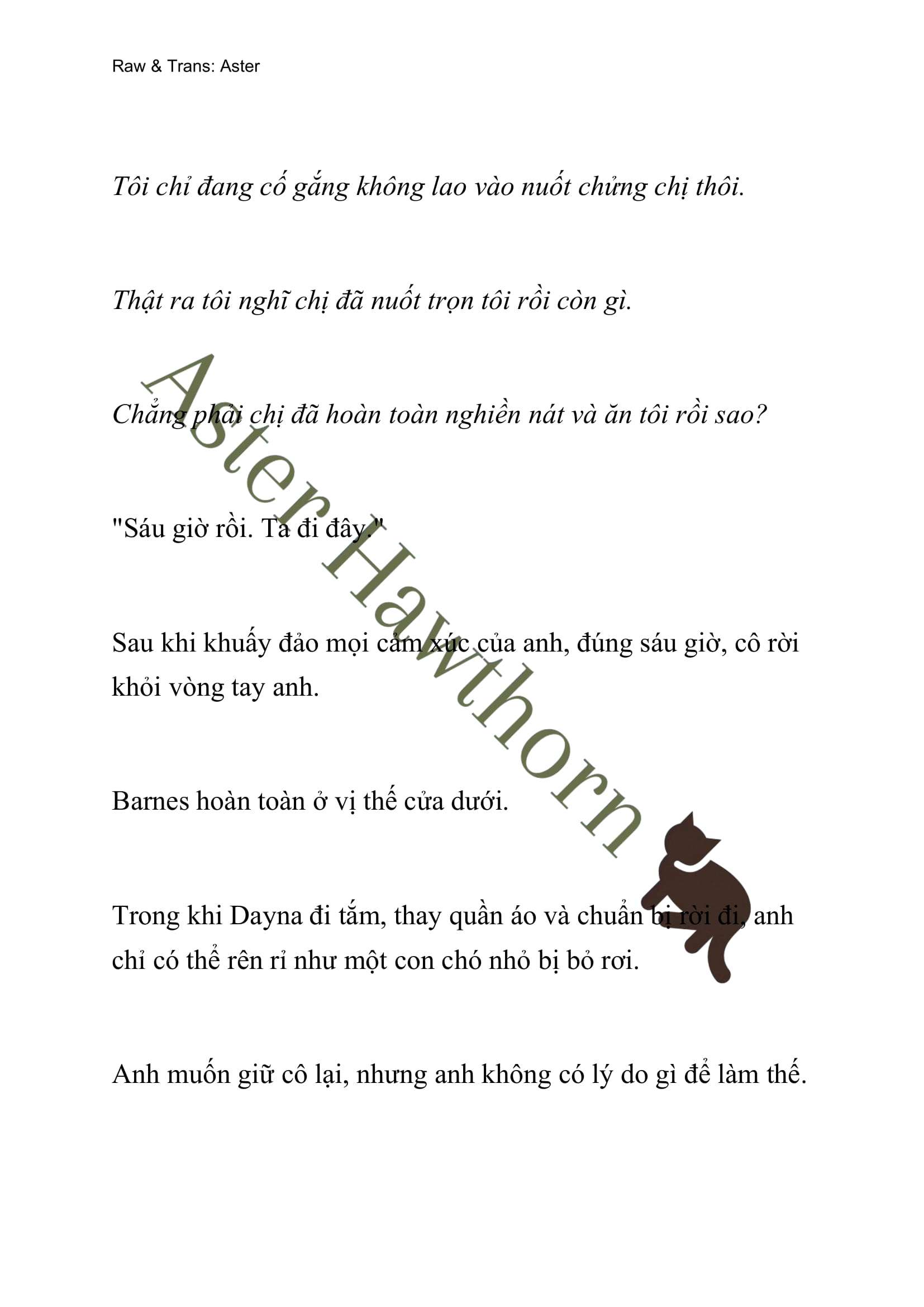 [NOVEL] Ngoại Truyện Cách Để Em Bảo Vệ Anh Chap 32 - Trang 2
