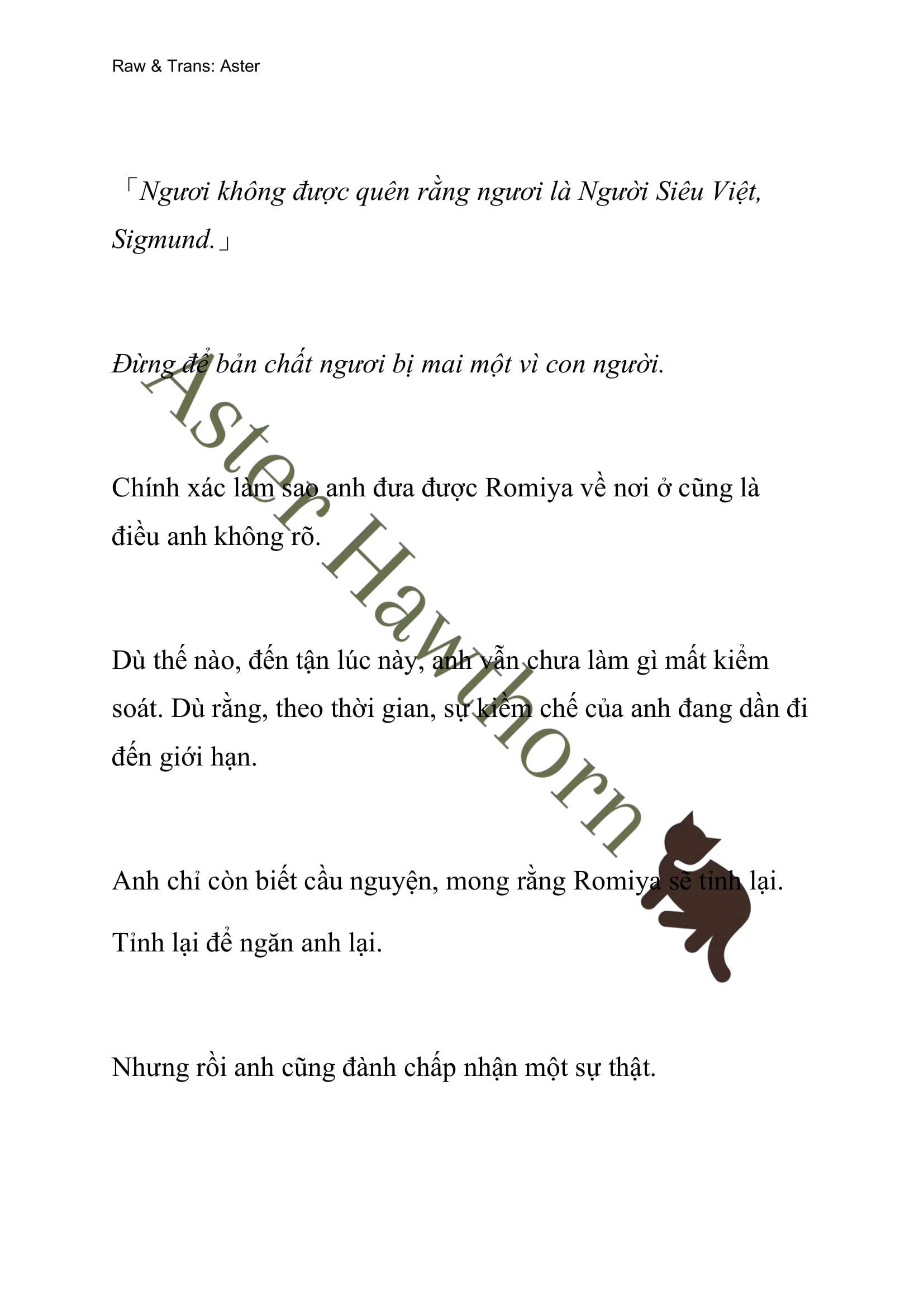 [NOVEL] Ngoại Truyện Cách Để Em Bảo Vệ Anh Chap 86 - Trang 2