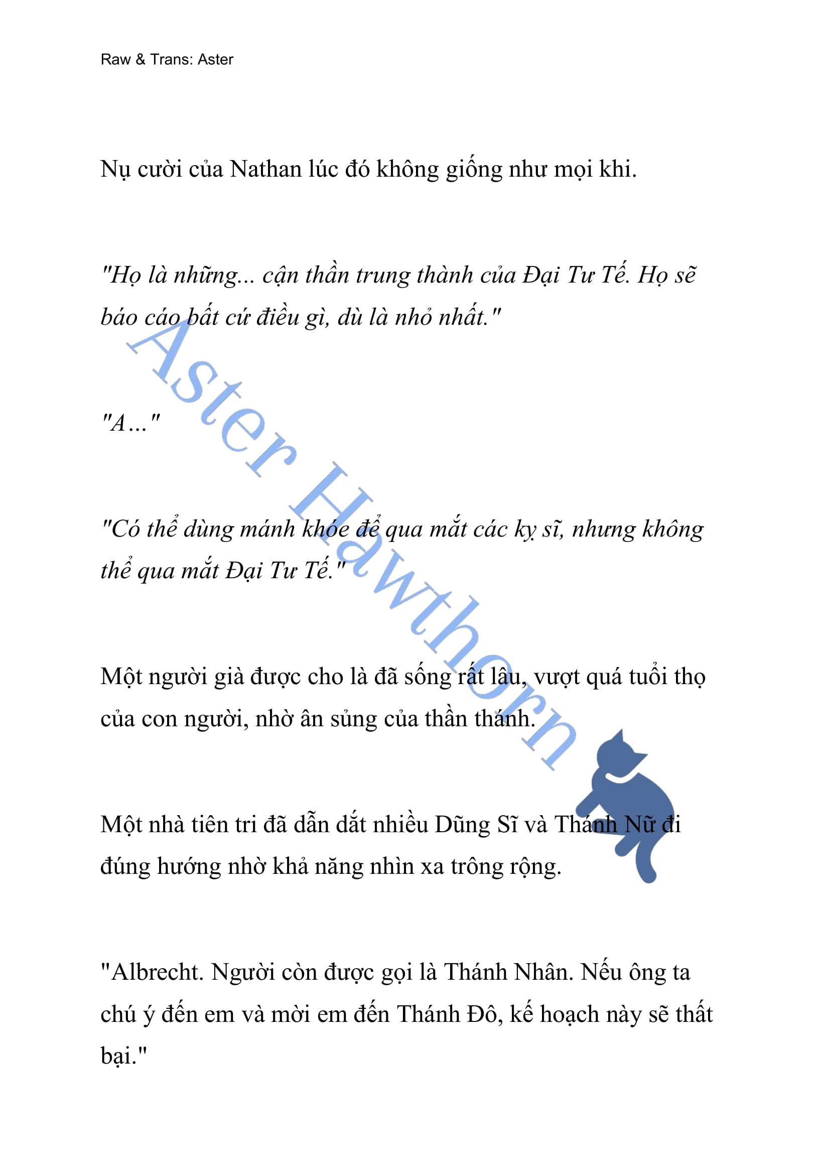 [NOVEL] Anh Hùng Khao Khát Sự Sa Ngã Của Thánh Nữ Chap 25 - Trang 2