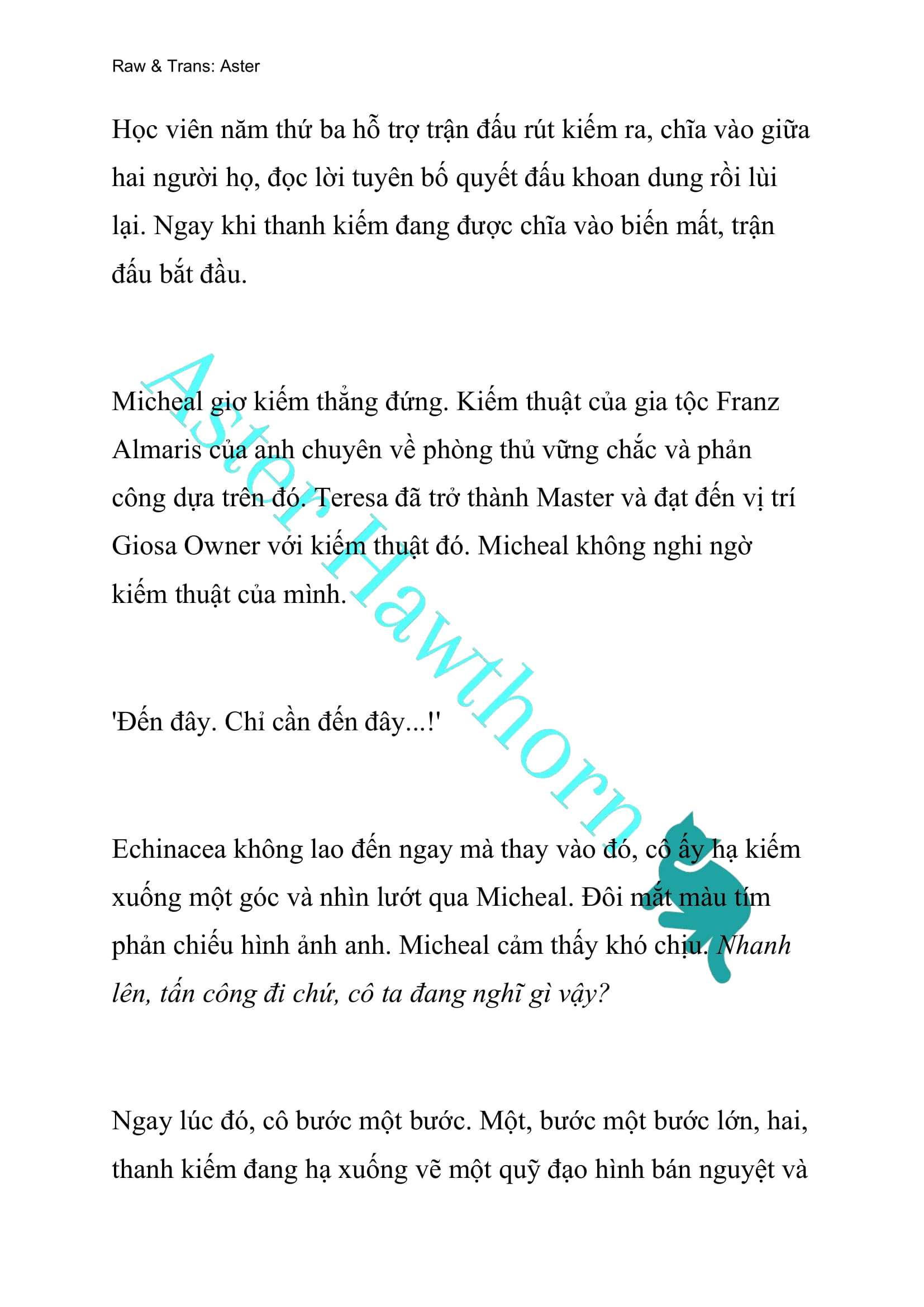 [NOVEL] Đóa Hoa Cầm Kiếm Chap 26 - Next Chap 27