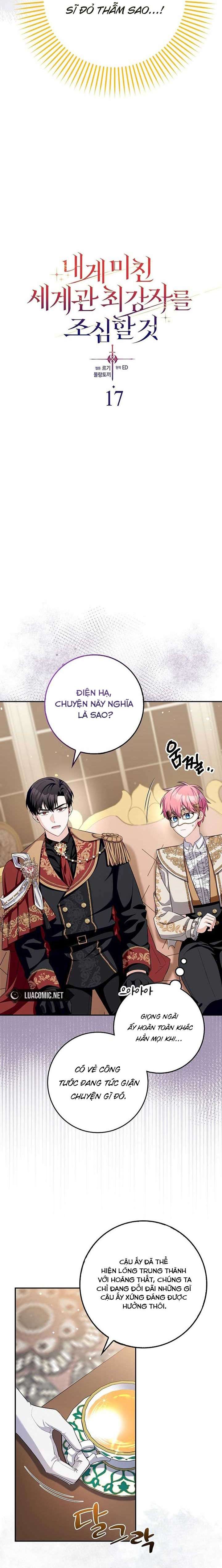 Hãy Cẩn Thận Với Người Đàn Ông Mạnh Nhất Đang Mê Muội Tôi Chap 17 - Trang 3