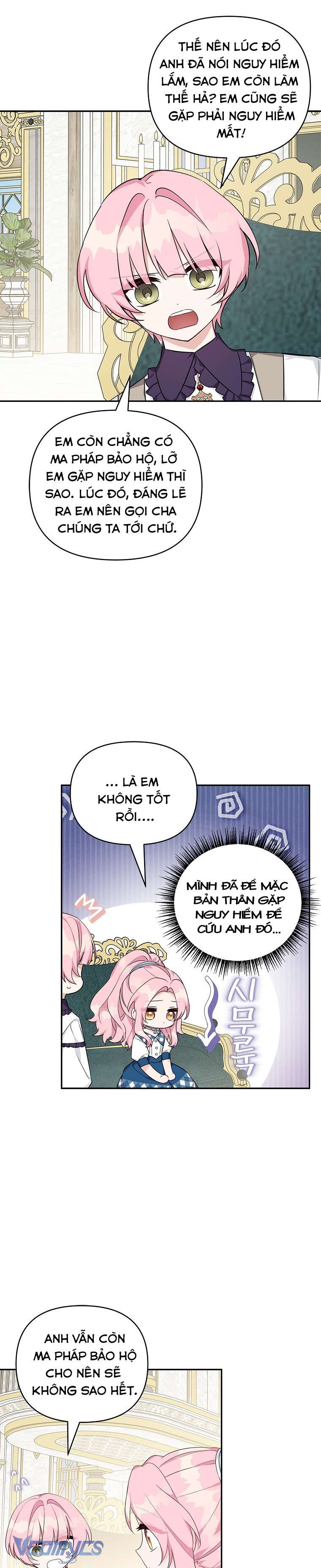 Tôi đã trở thành con gái út của công tước phản diện Chapter 25 - Trang 3