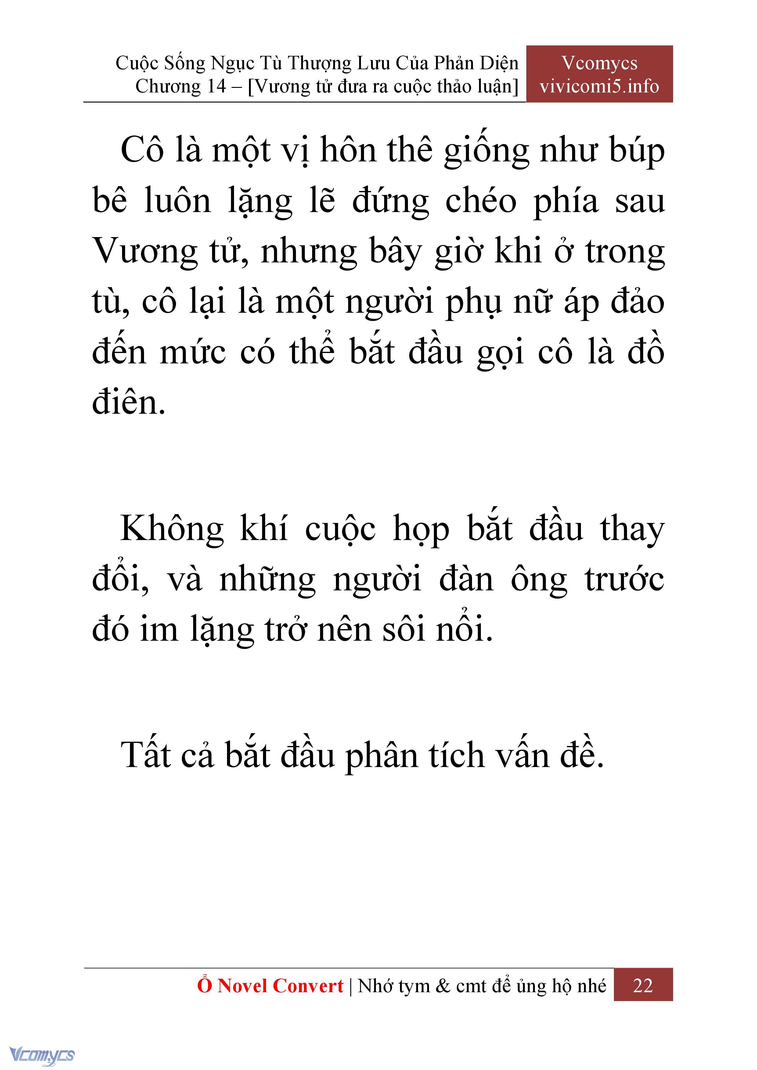 [Novel] Cuộc Sống Ngục Tù Thượng Lưu Của Nhân Vật Phản Diện Chap 14 - Next 