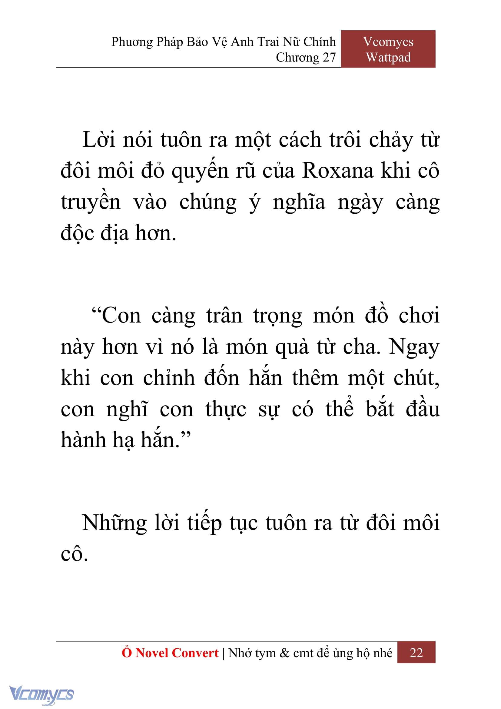 [Novel] Phương Pháp Bảo Vệ Anh Trai Nữ Chính Chap 27 - Next Chap 28