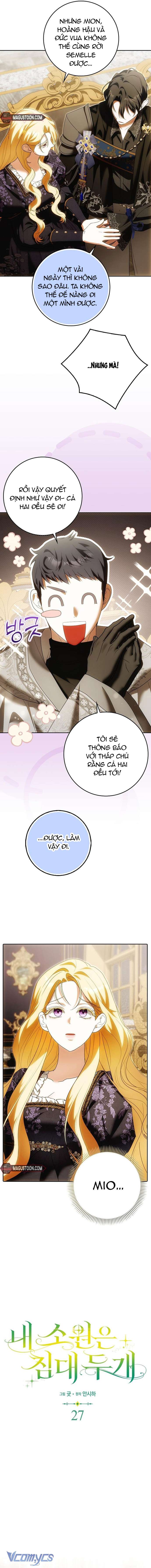 [15+] Tôi Không Muốn Ngủ Chung Giường Với Ngài Đâu! Chap 27 - Trang 3