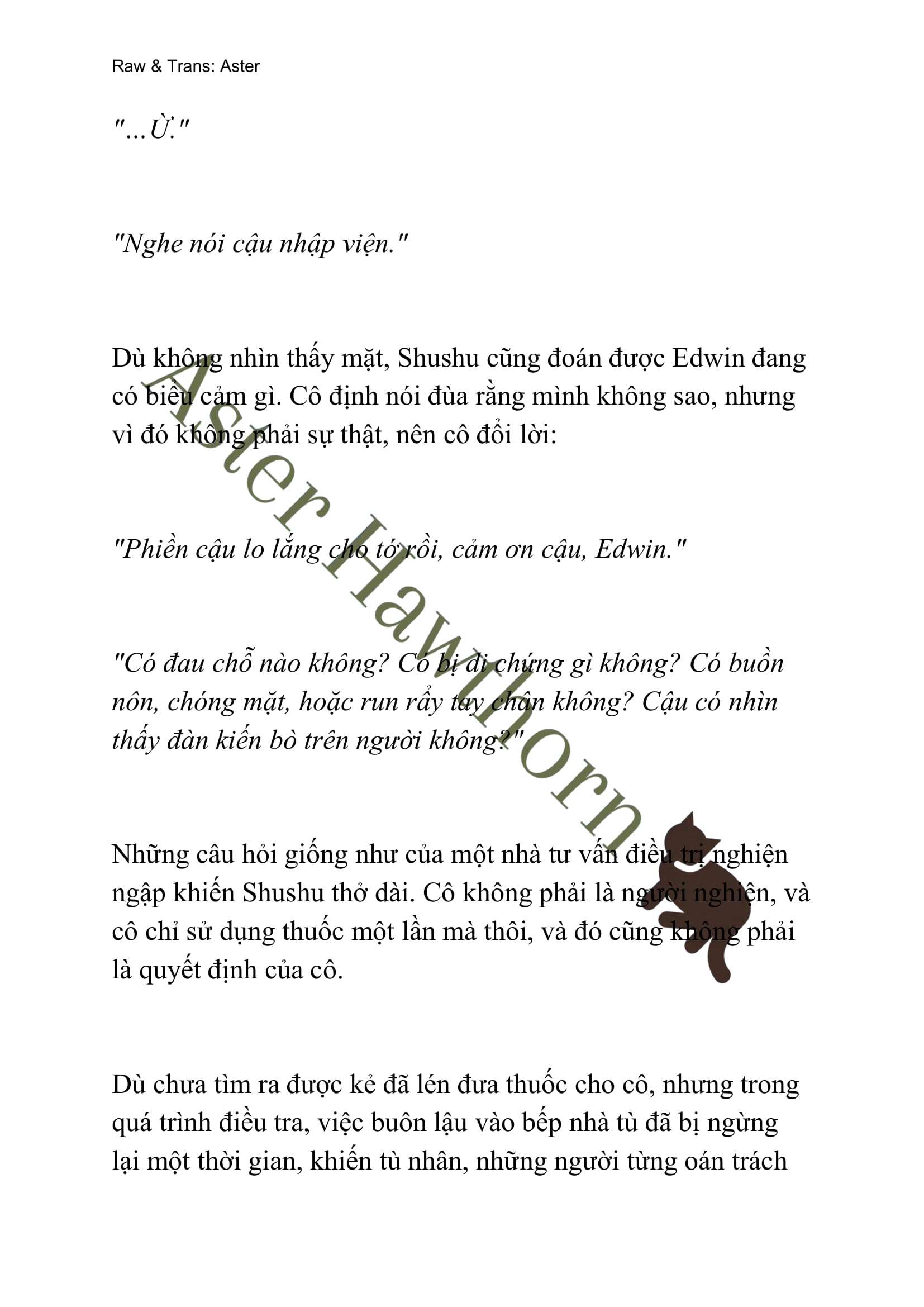 [NOVEL] Tình Yêu Chốn Ngục Tù Chap 25 - Trang 2
