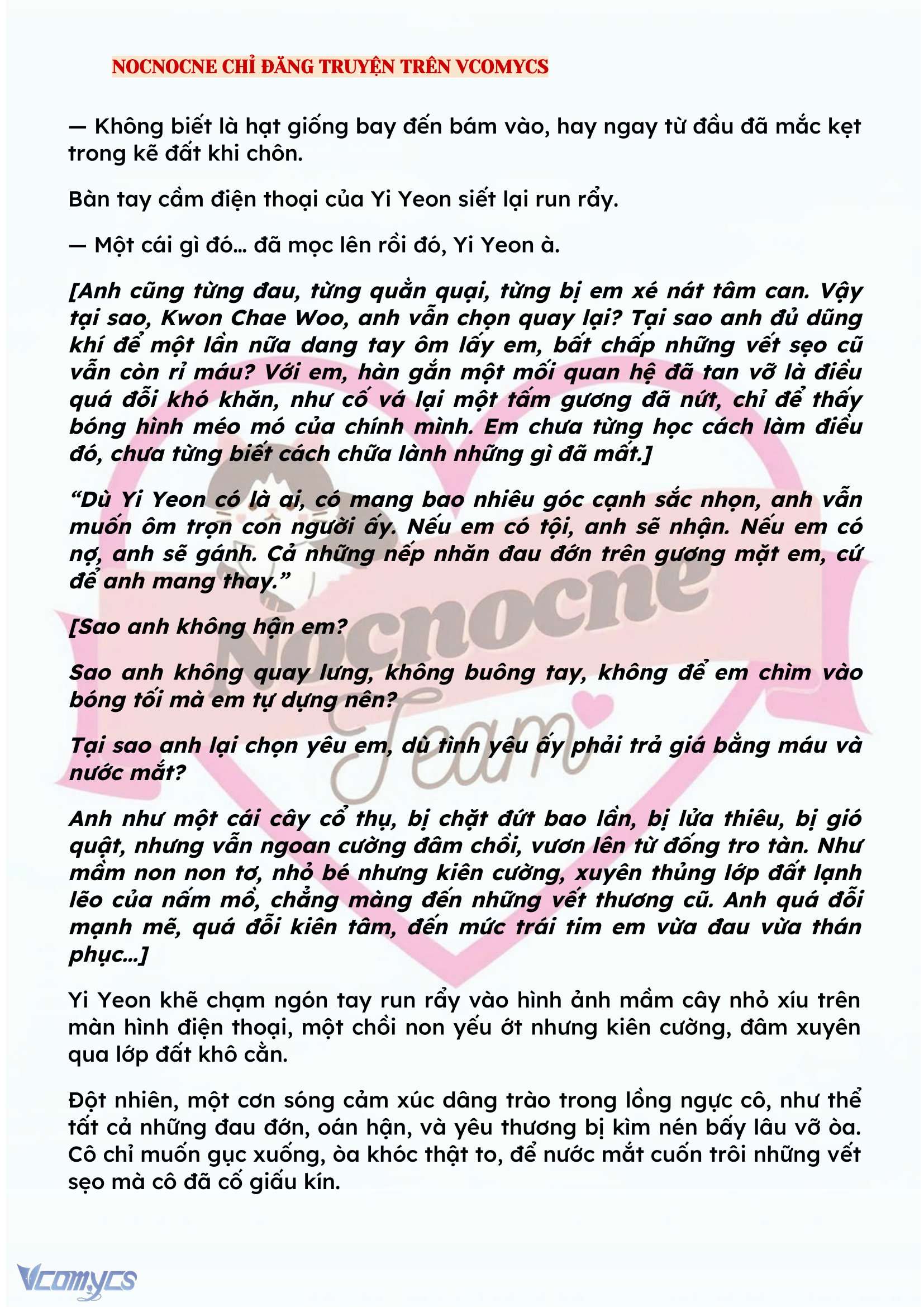 [FULL] [NOVEL] BẪY HOA Chap 139 - Next Chap 140